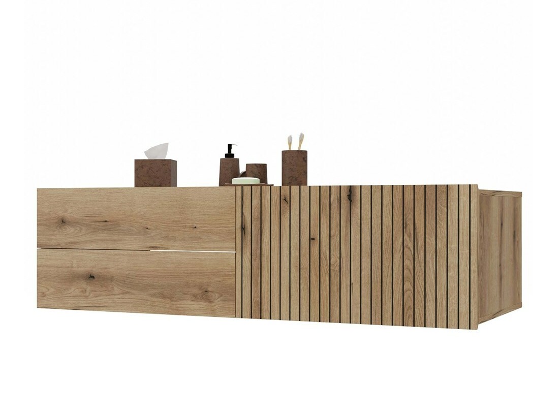 Viseča kopalniška omarica za umivalnik Mandeville 324