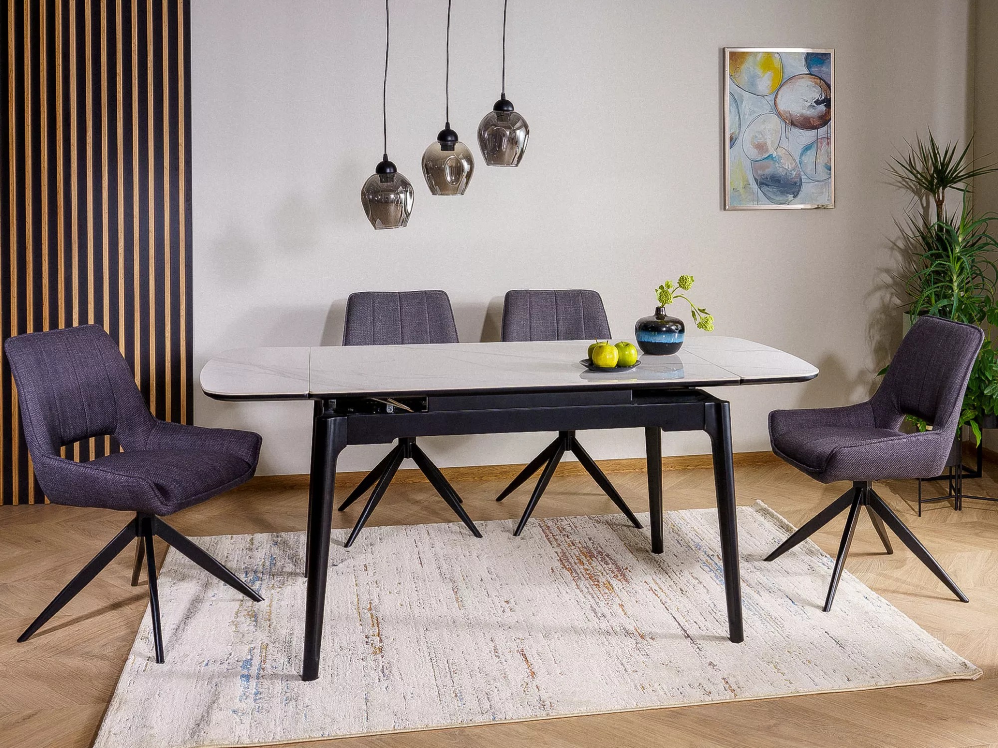 Miza Detroit 921 (Beli marmor)