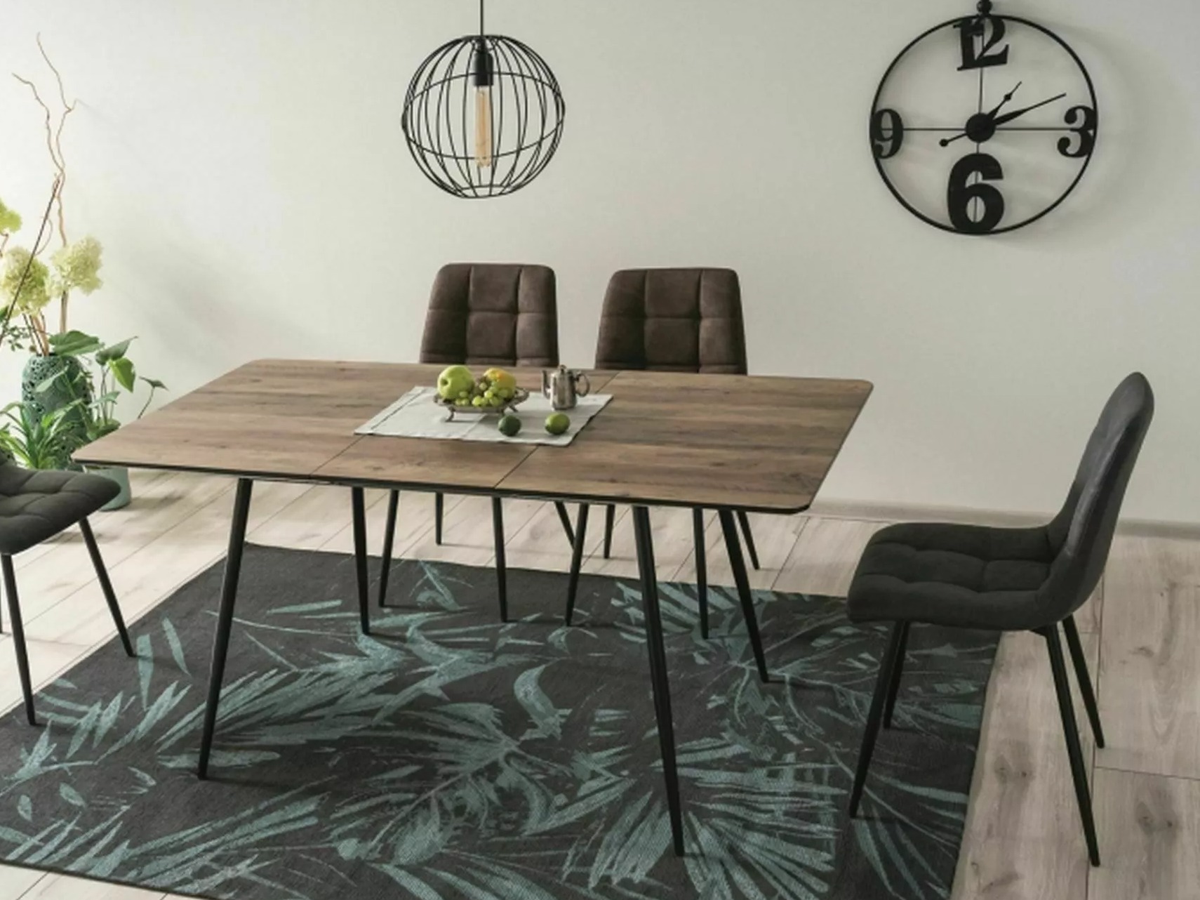 Stol Detroit 922 (Siva)