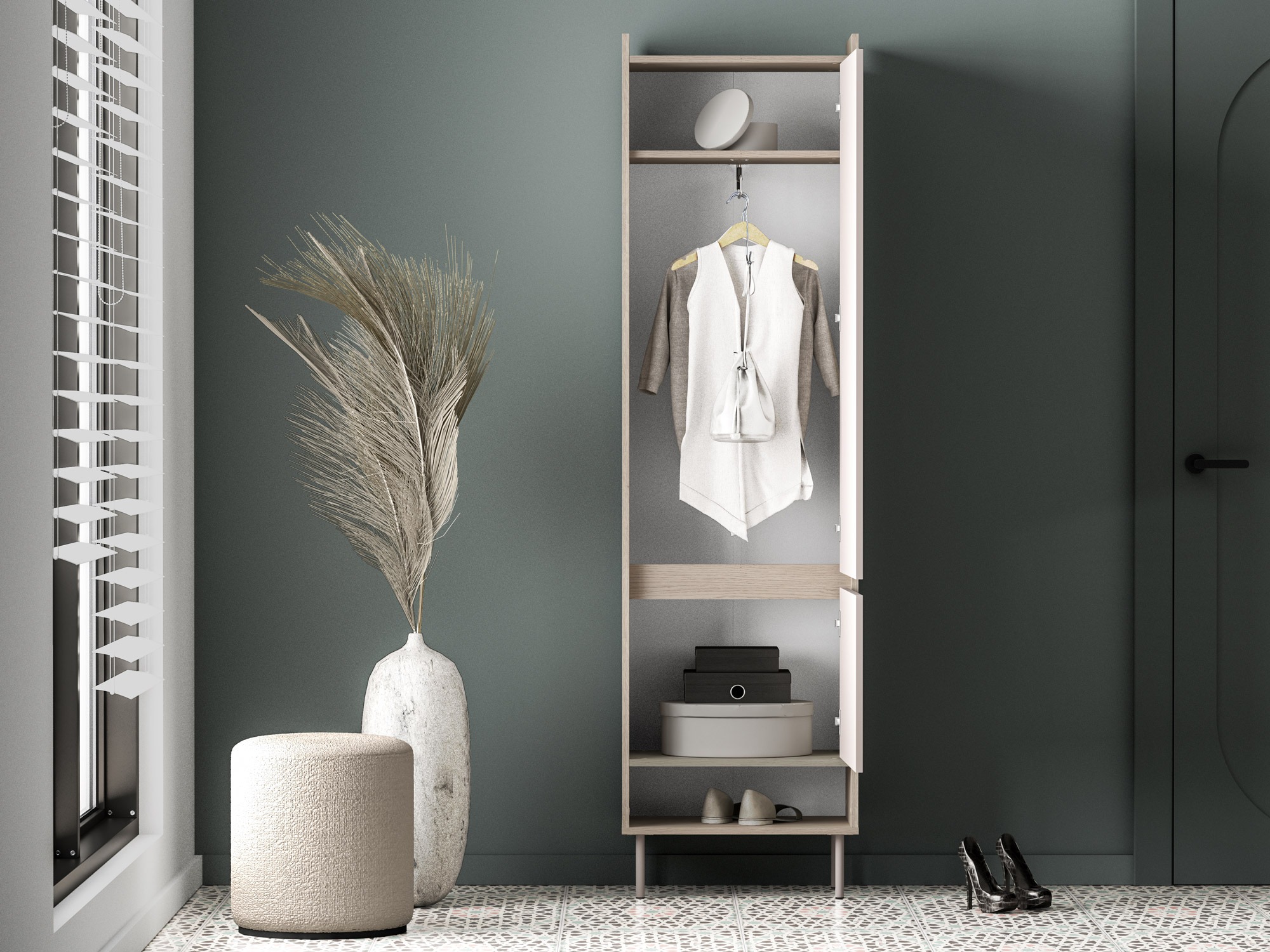 Garderobna omara Tivorlo 100