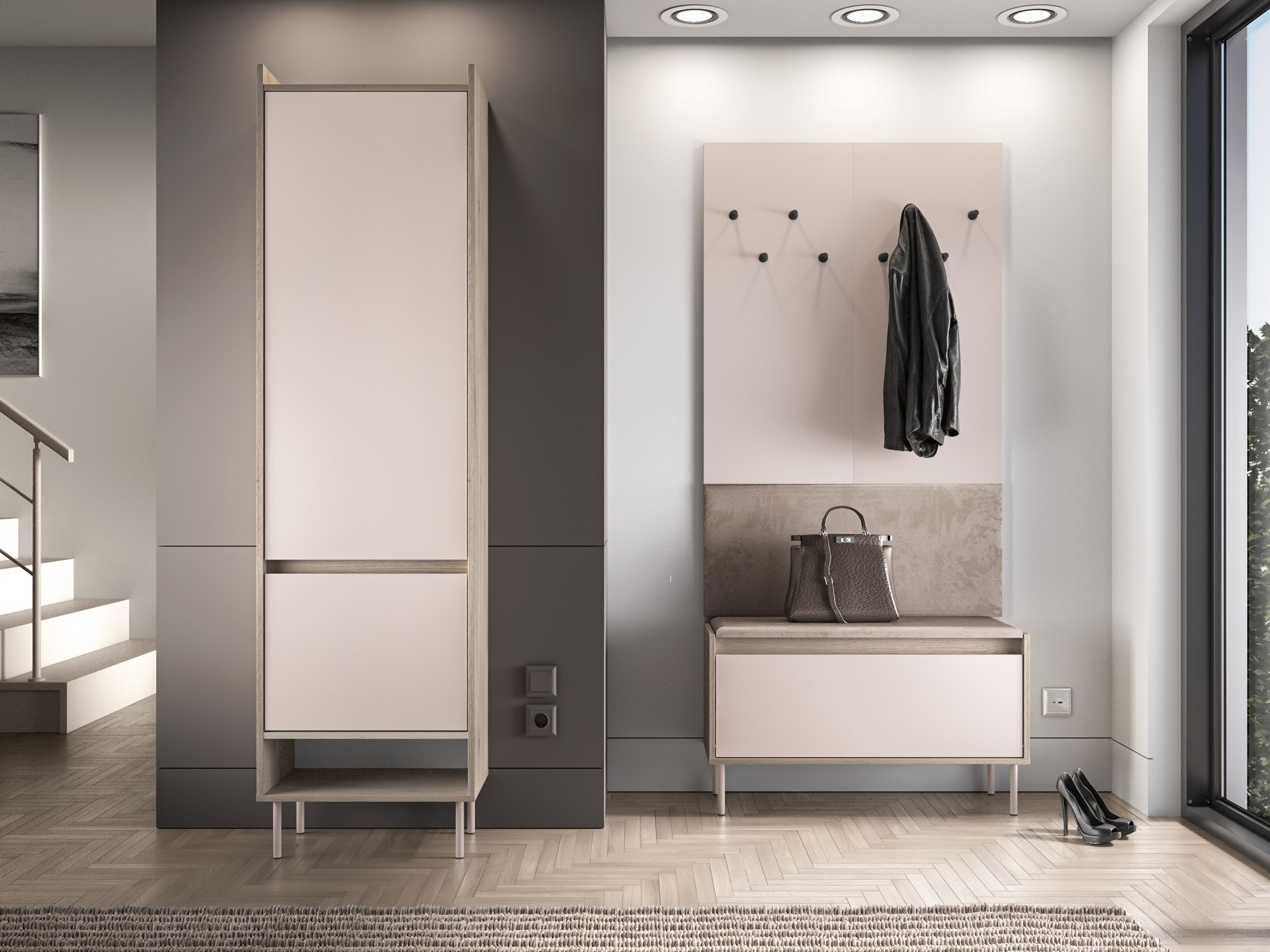 Garderobna omara Tivorlo 100