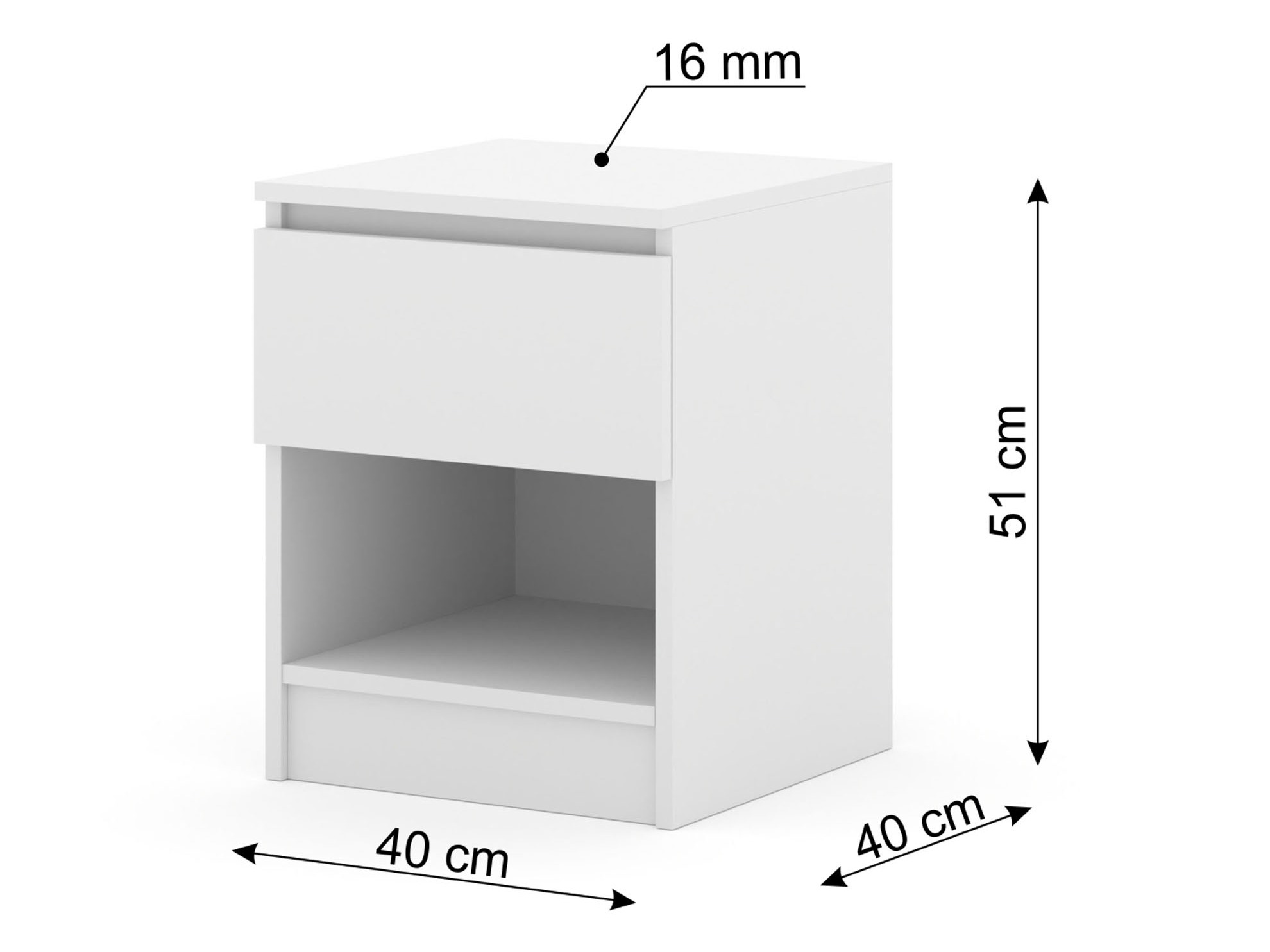 Nočna omarica Buffalo 202