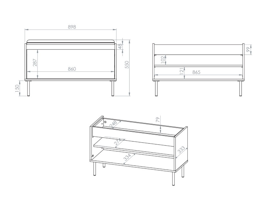 Omarica za čevlje Tivorlo 107