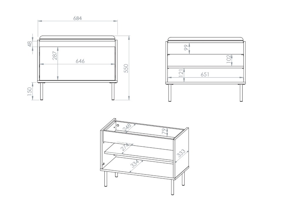 Omarica za čevlje Tivorlo 108