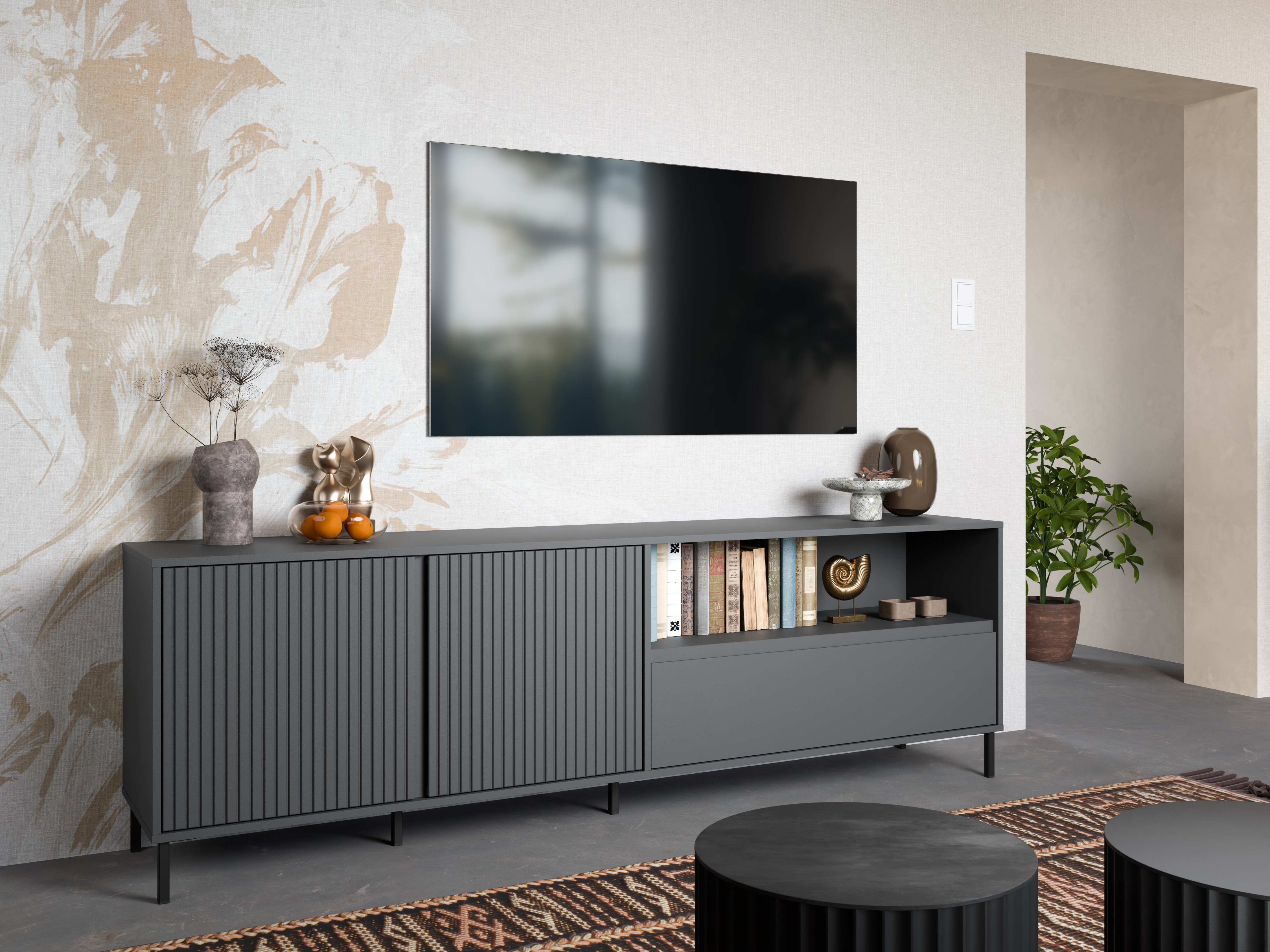 TV-omarica Ruvrevi 101 (Antracit)