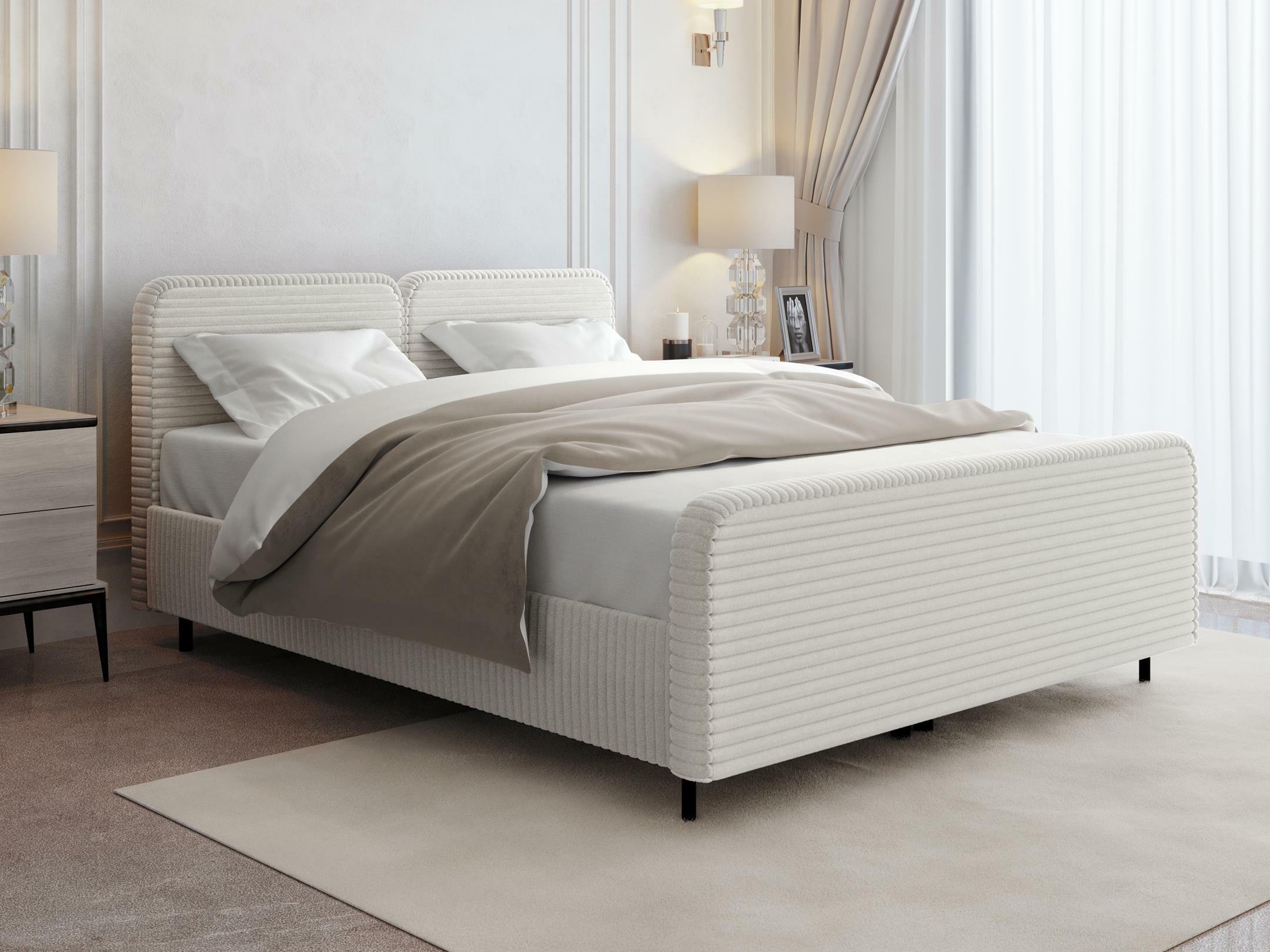 Boxspring postelja Margate 130 (Tilia 03)