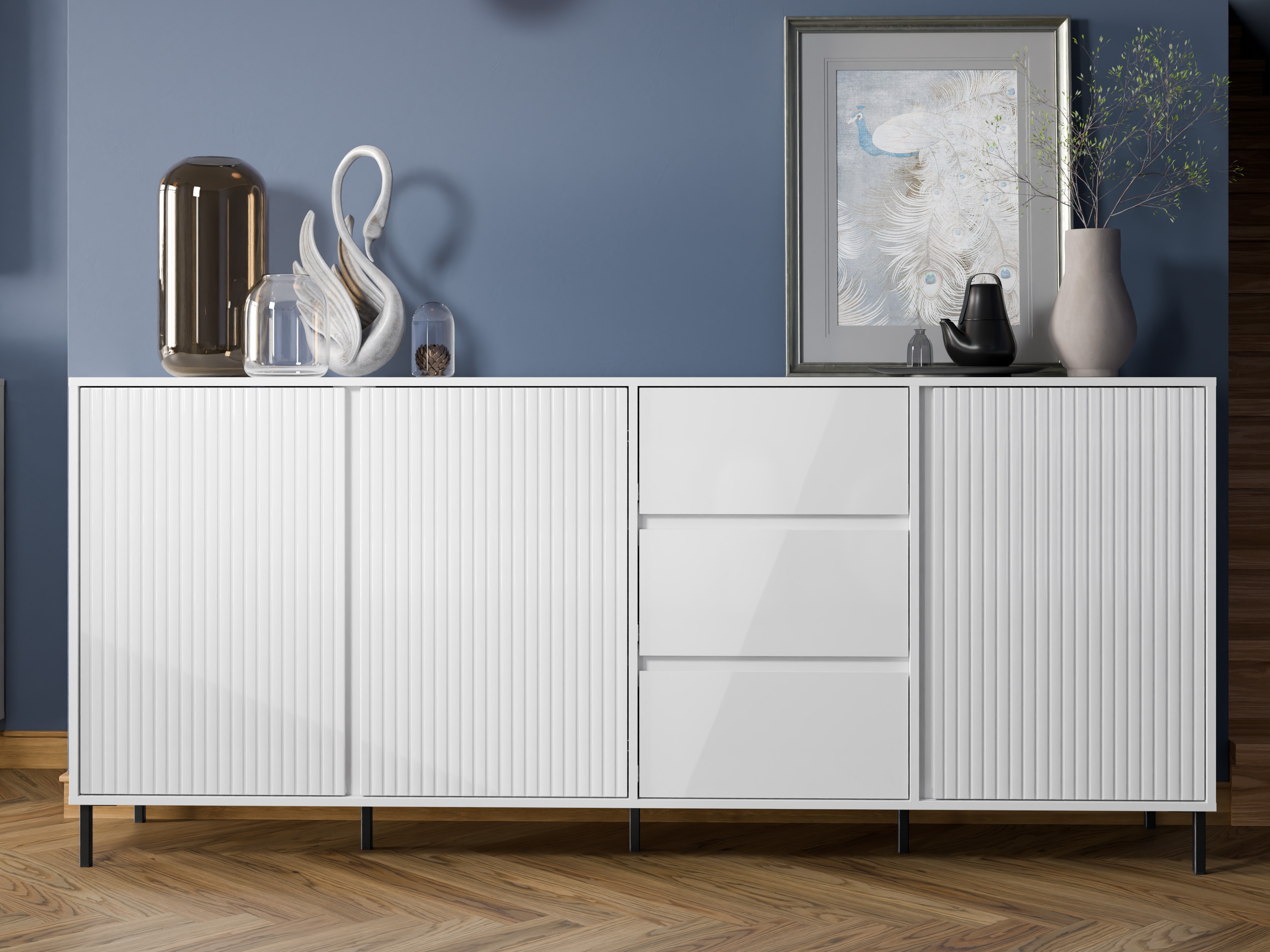 Komoda Ruvrevi 103 (Bela)