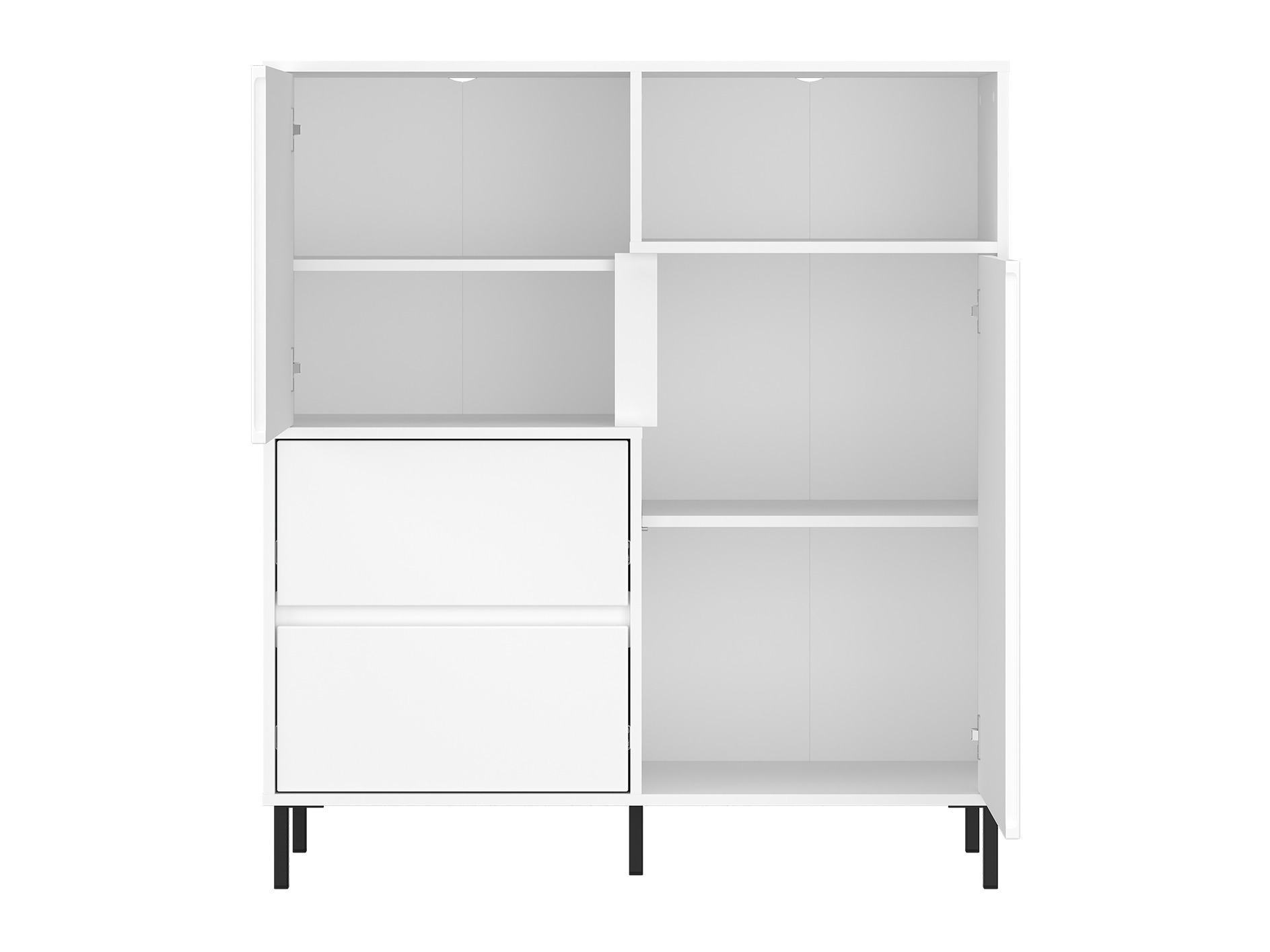 Komplet za dnevno sobo Ruvrevi 105 (Bela)