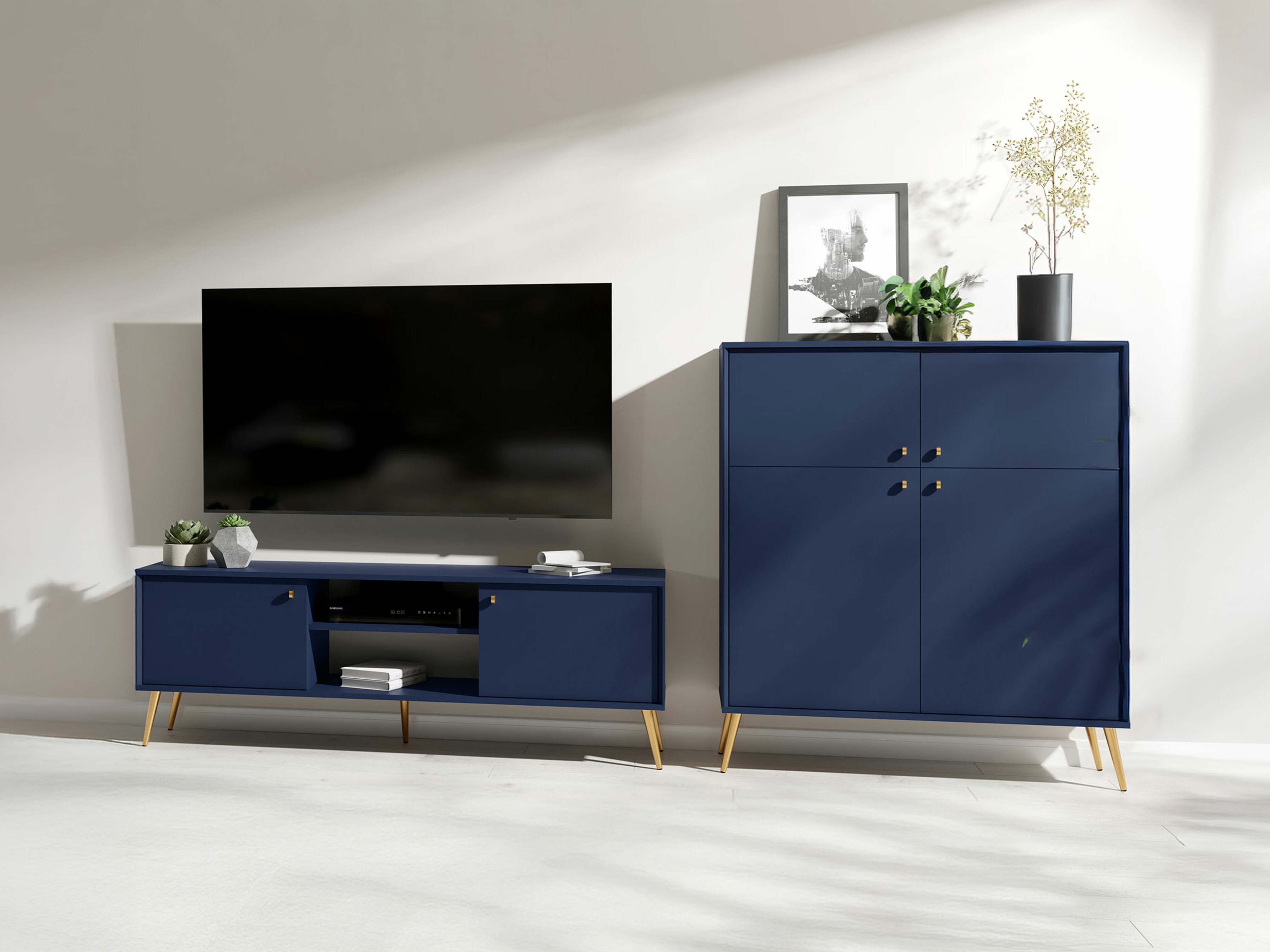 TV-omarica Corcamo 101 (Temno modra)