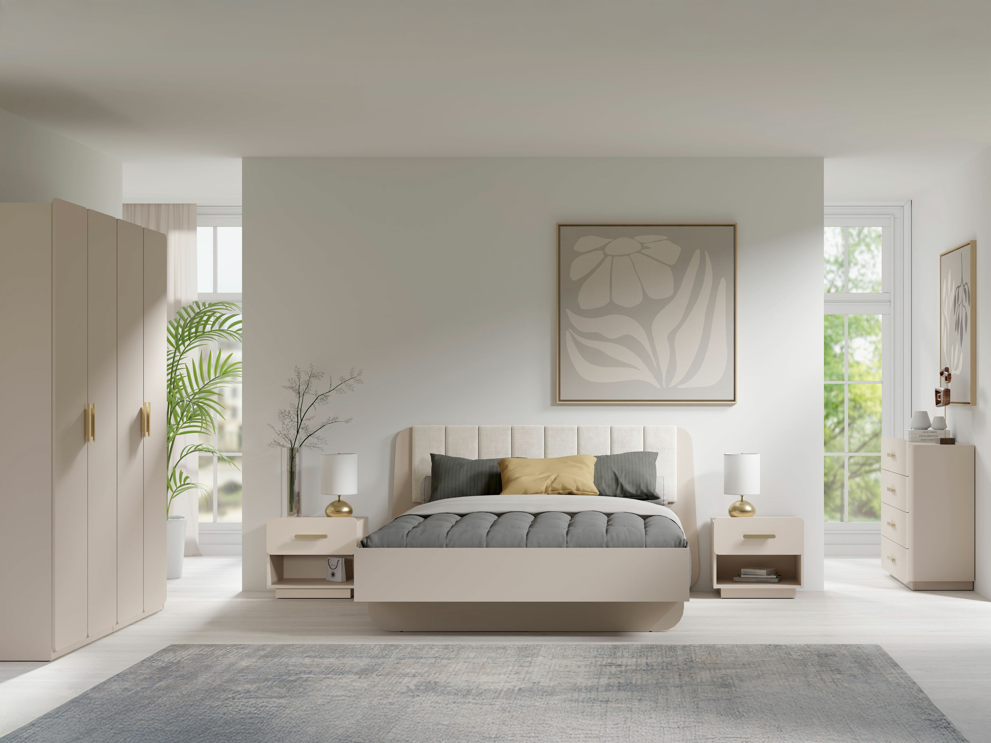 Komplet nočnih omaric Lordunu 101