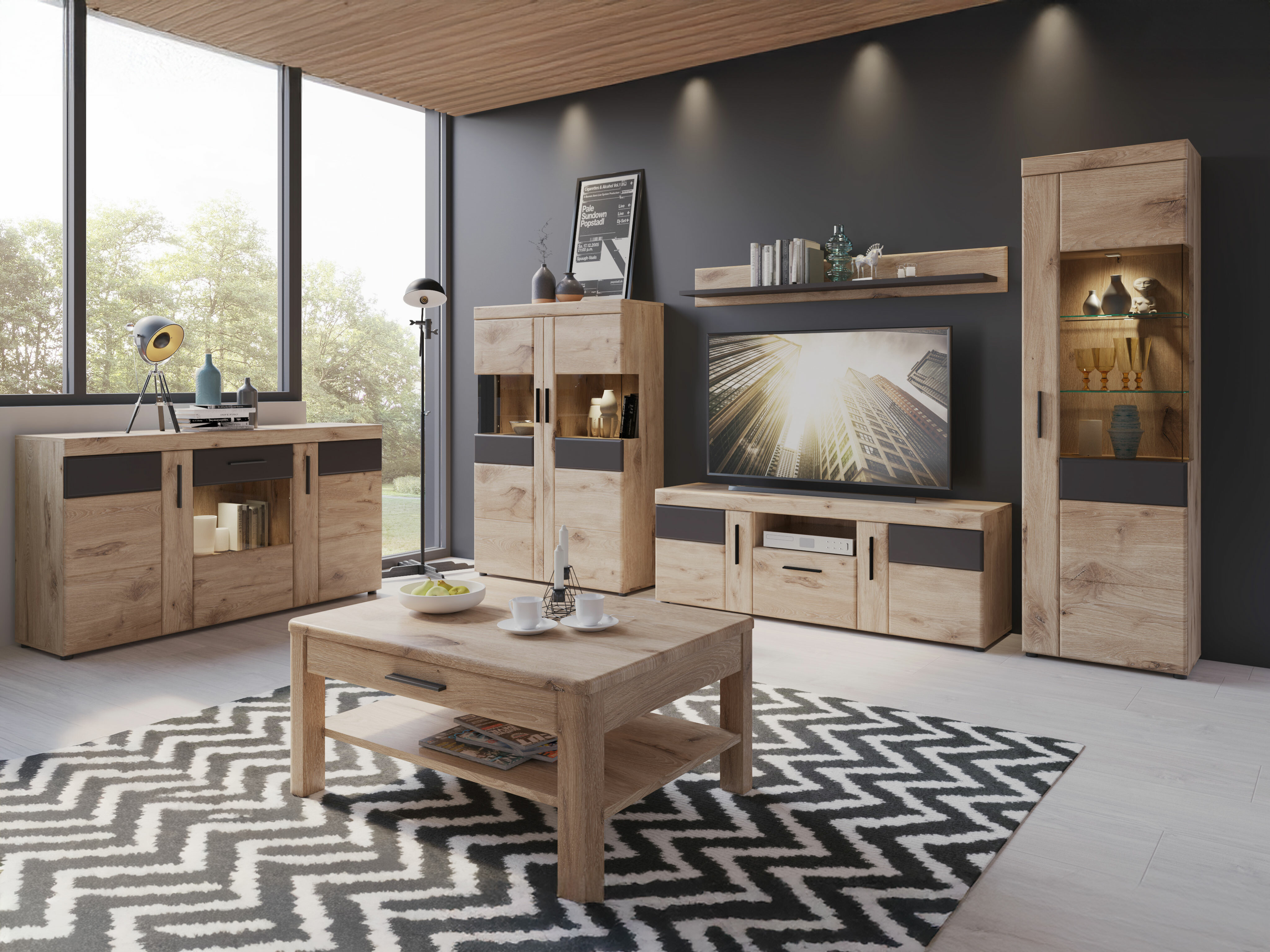 Komplet za dnevno sobo Tivodea 121