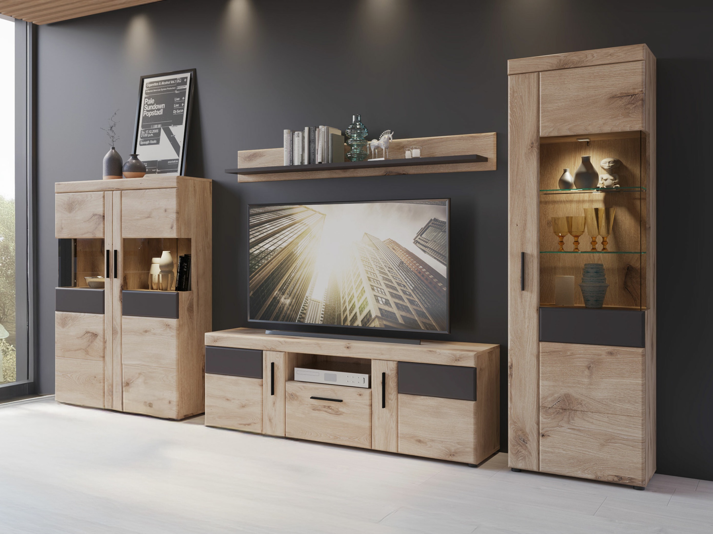 Komplet za dnevno sobo Tivodea 122 (Ne)