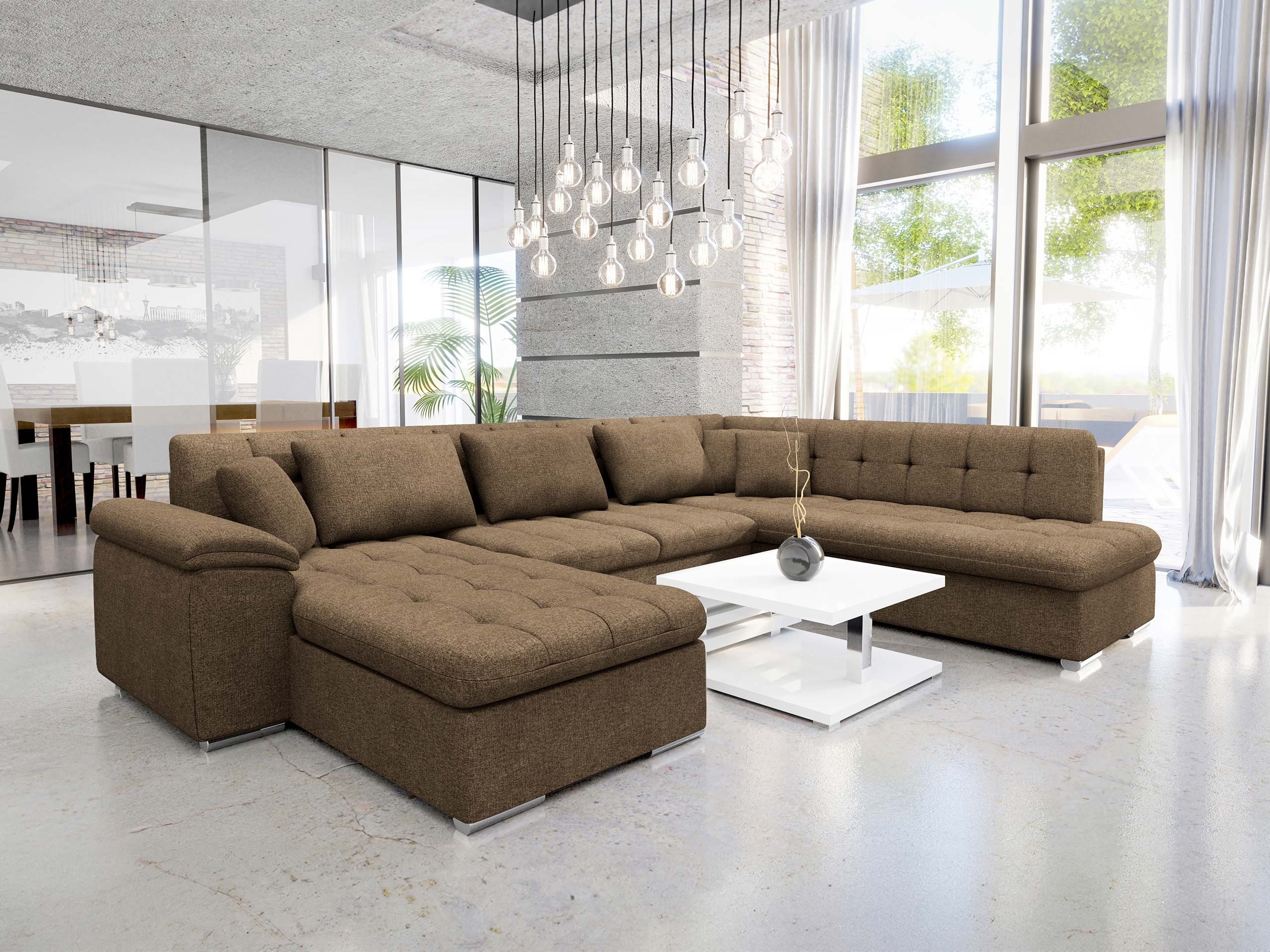 Kotna garnitura Comfivo Gemma IV (Lux 03)