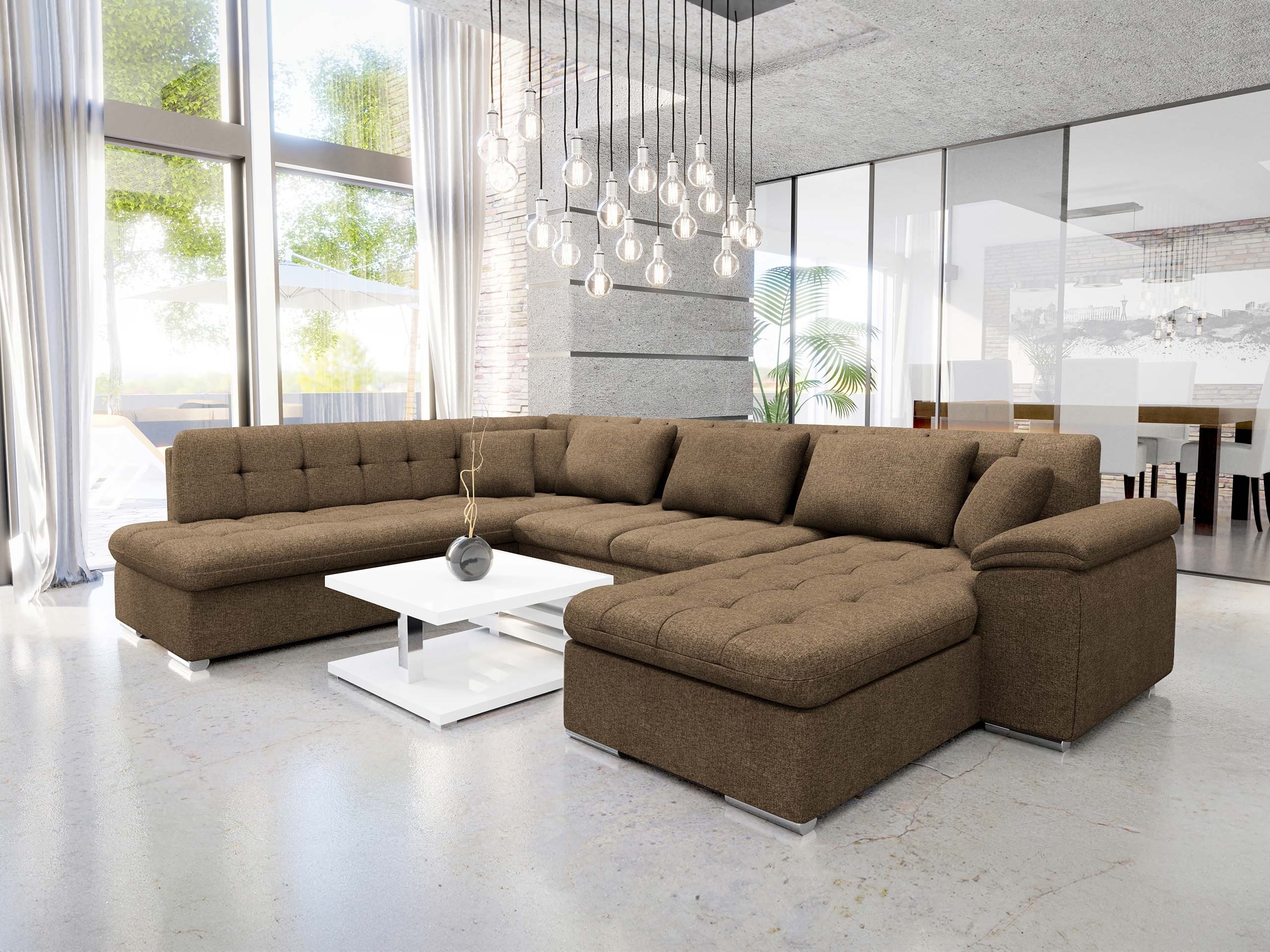 Kotna garnitura Comfivo Gemma IV (Lux 03)