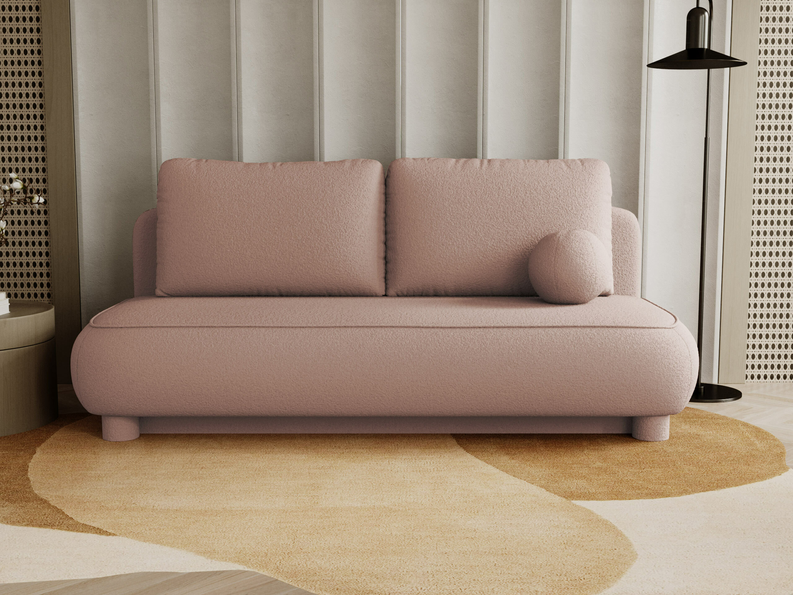 Raztegljiv kavč TrendyNest Canora (Coral 45)