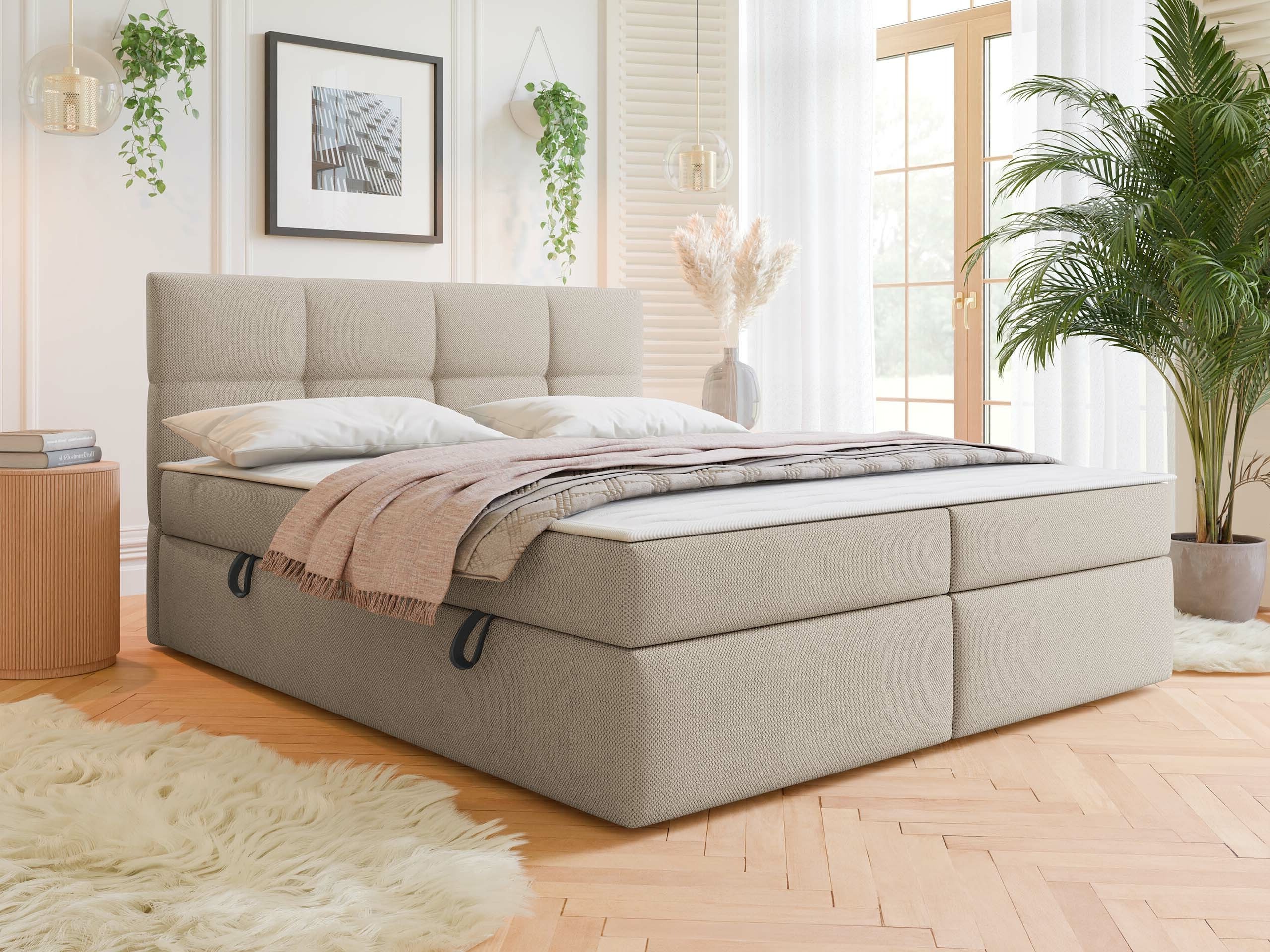 Boxspring postelja ComfiDream Nivina (Curio 11)