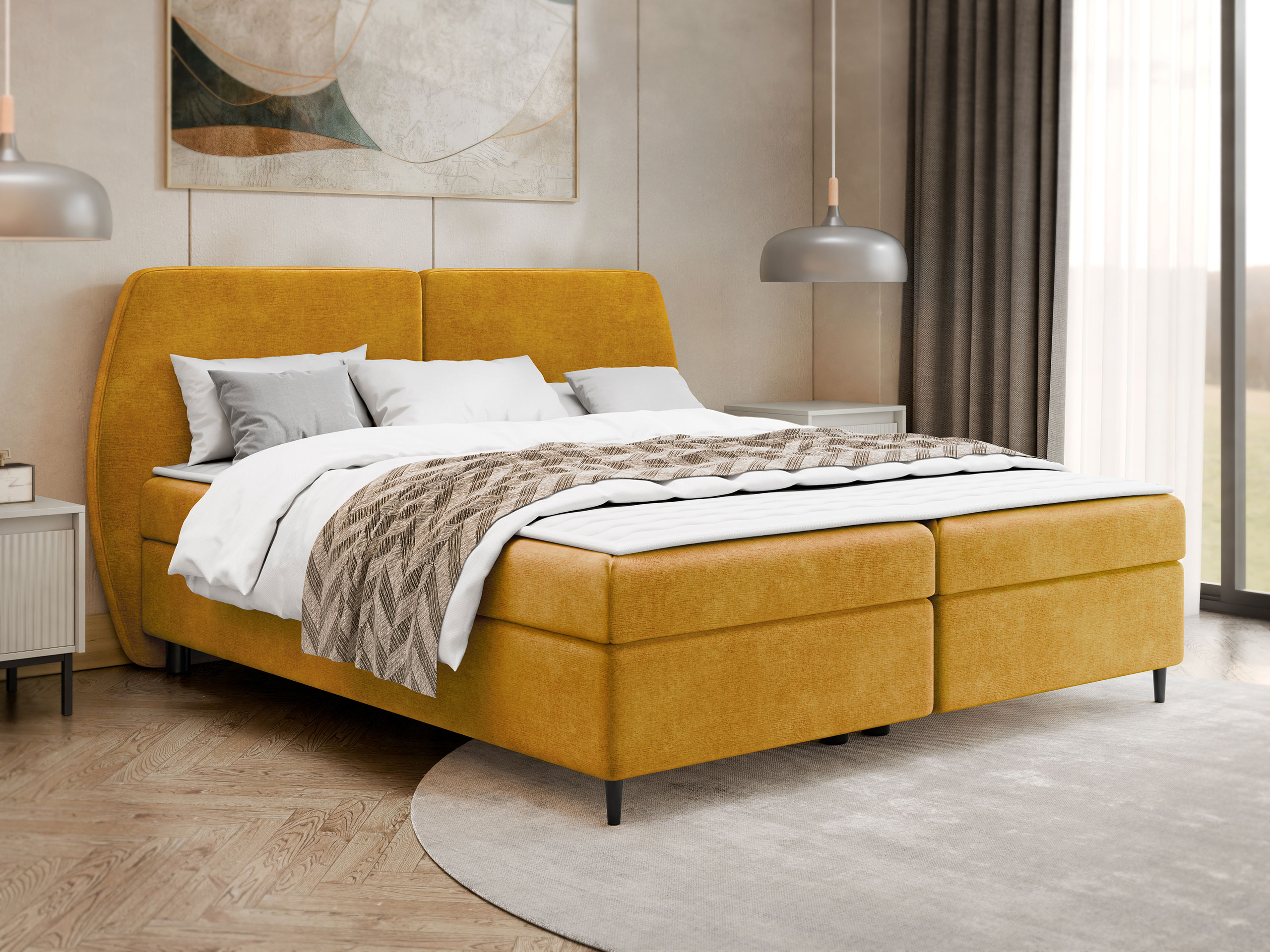 Boxspring postelja Stonecrest 110 (Wave 05)