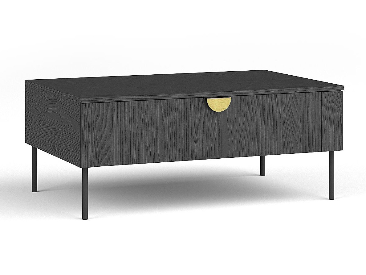 Klubska mizica Morsono 101 (Črna)