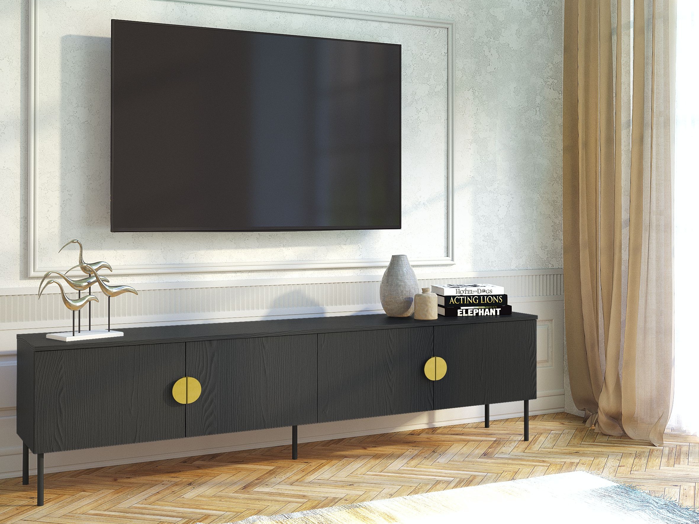 TV-omarica Morsono 103 (Črna)