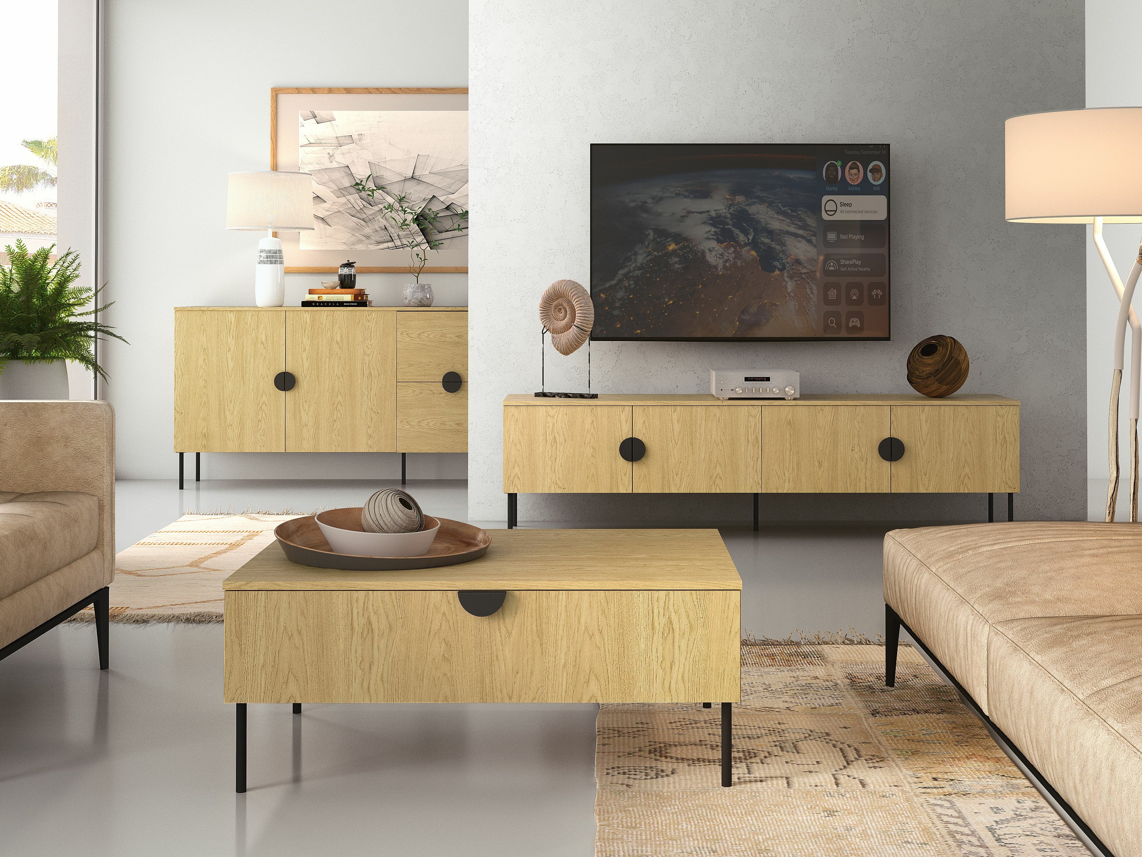 Komplet za dnevno sobo Morsono 110