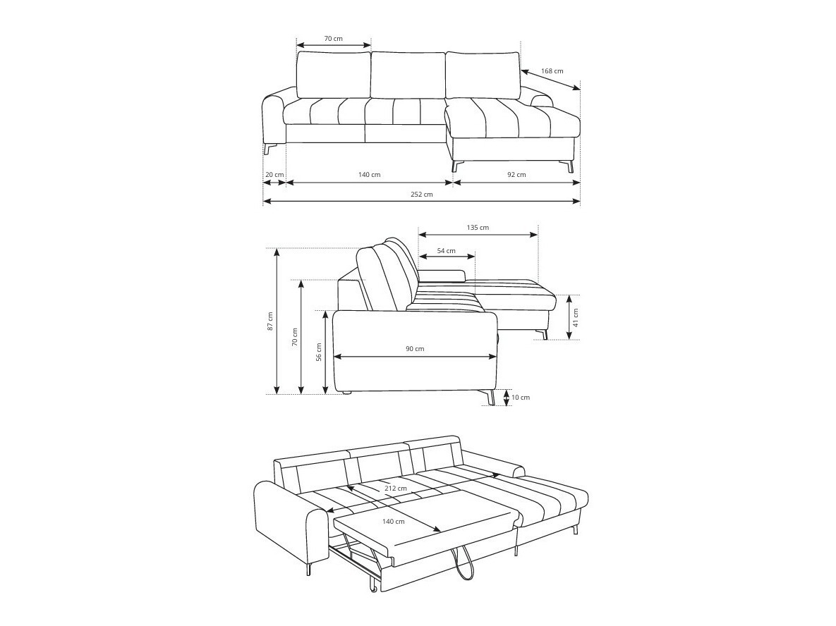 Kotna garnitura Kingston 199 (Levo)