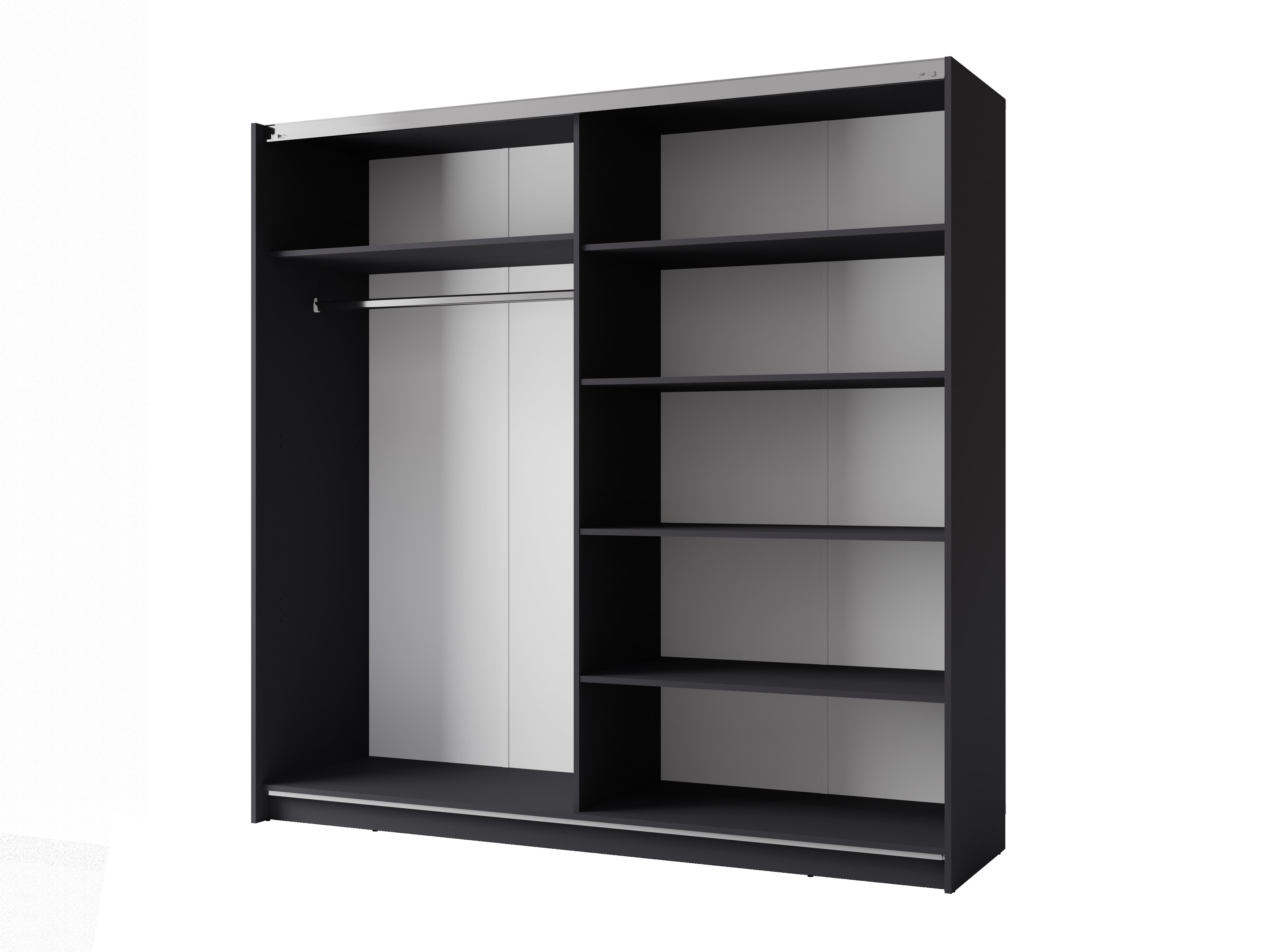 Garderobna omara Baytown 100 (Grafit)