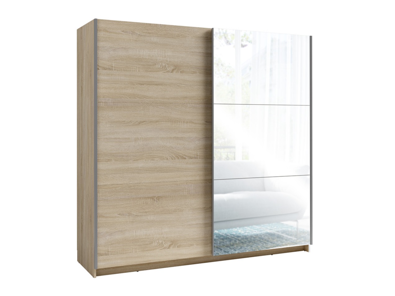 Garderobna omara Baytown 101 (Sonoma hrast)