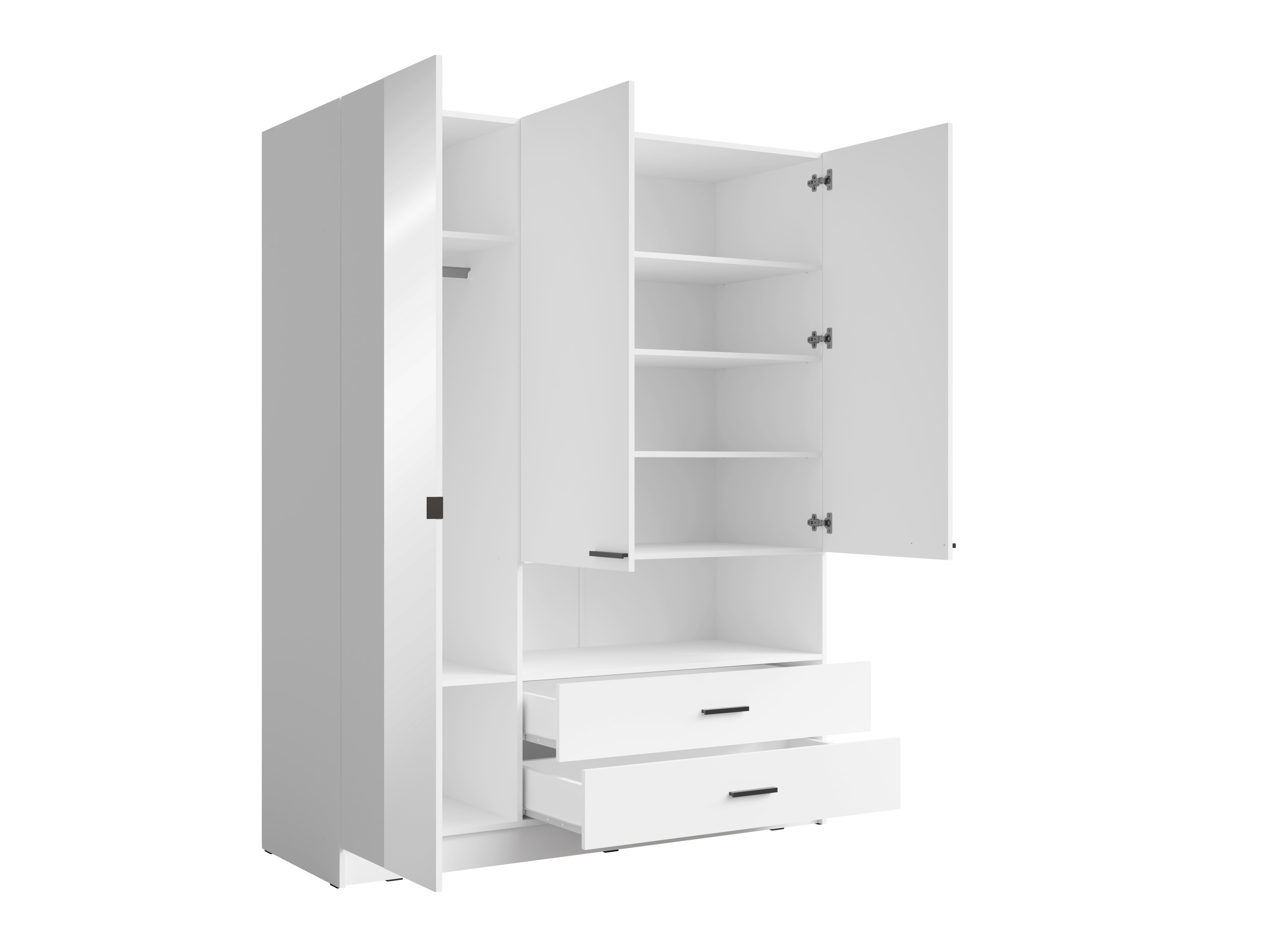 Garderobna omara Baytown 102 (Bela)