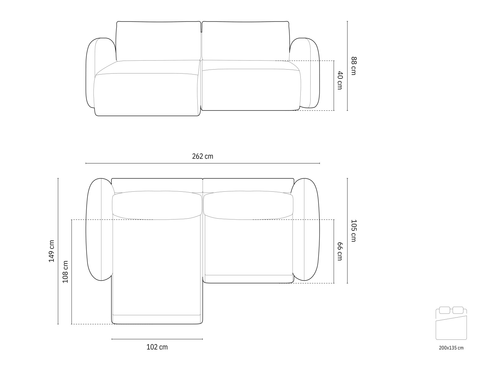 Kotna garnitura Franklin 207 (Eden 12)