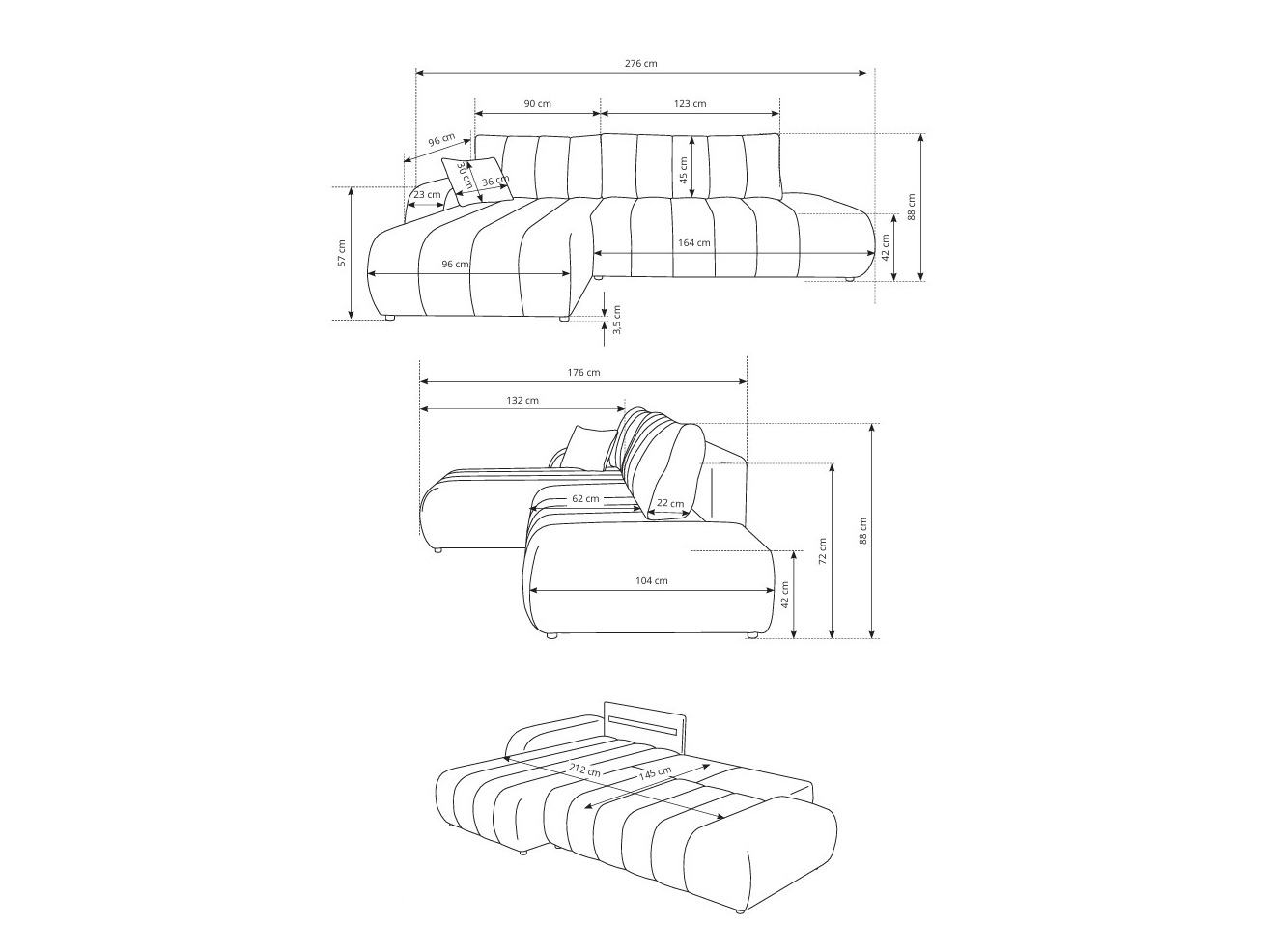 Kotna garnitura Kingston 152 (Lambi 04)