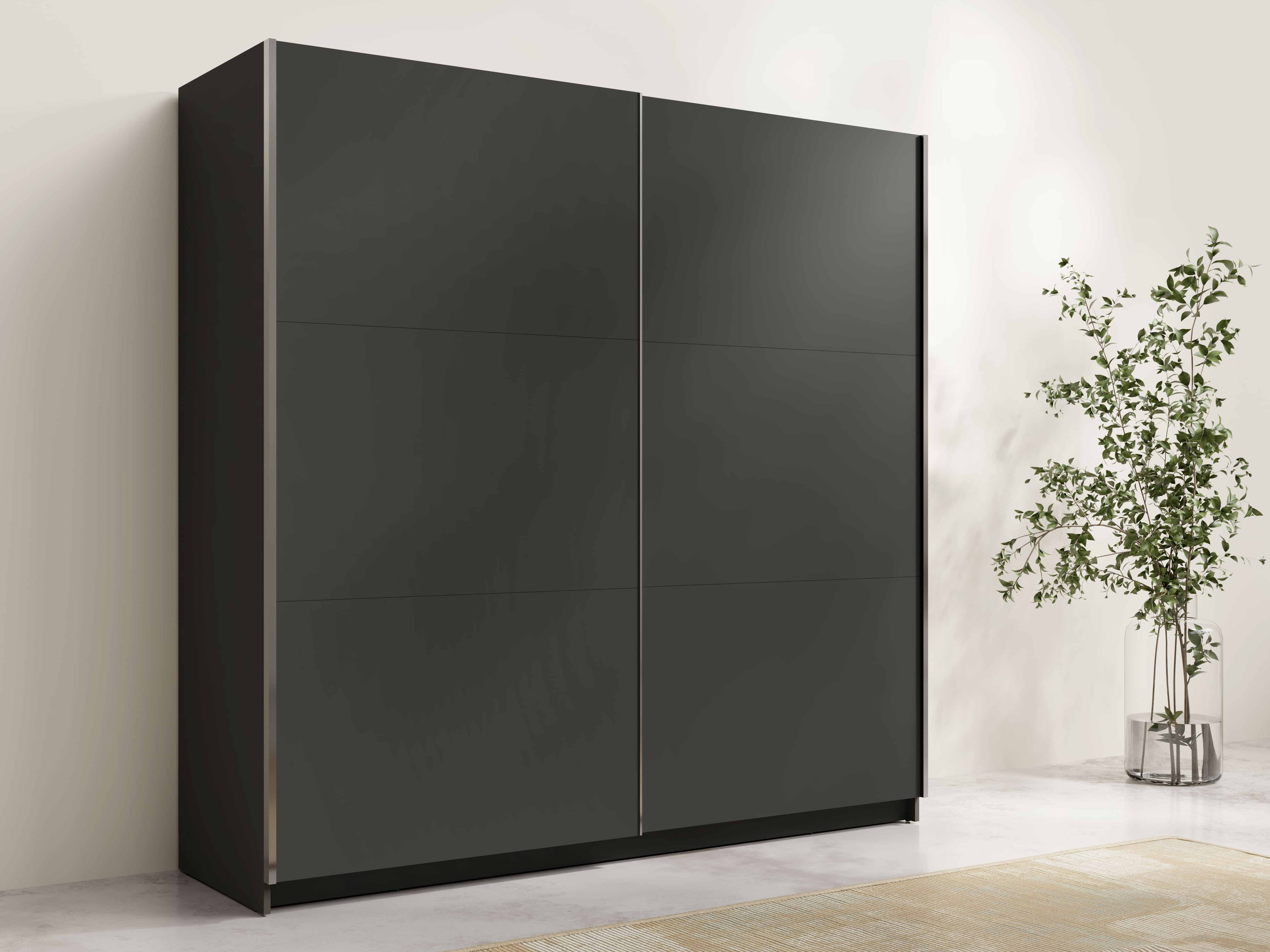 Garderobna omara Baytown 100 (Grafit)