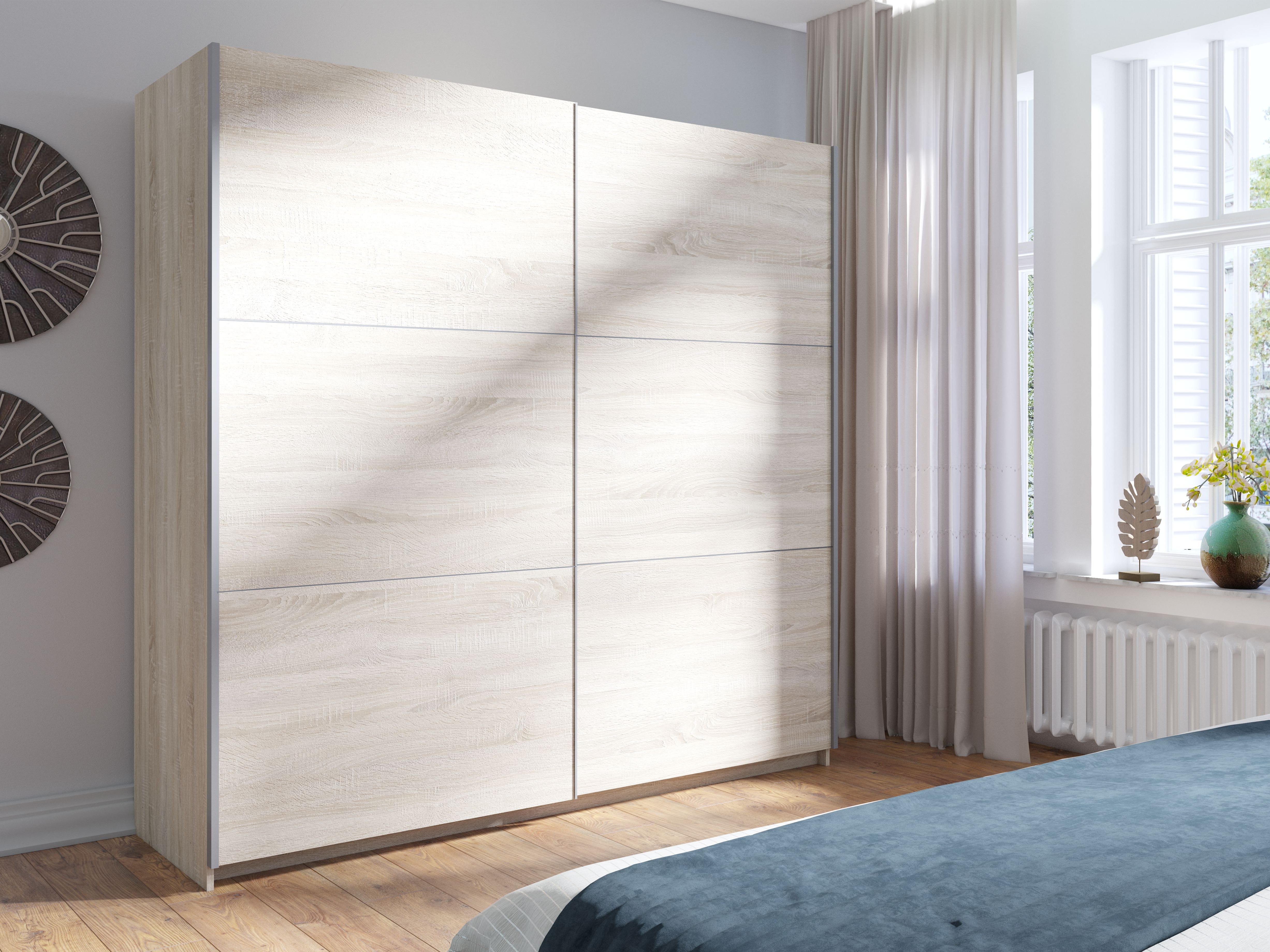 Garderobna omara Baytown 100 (Sonoma hrast)