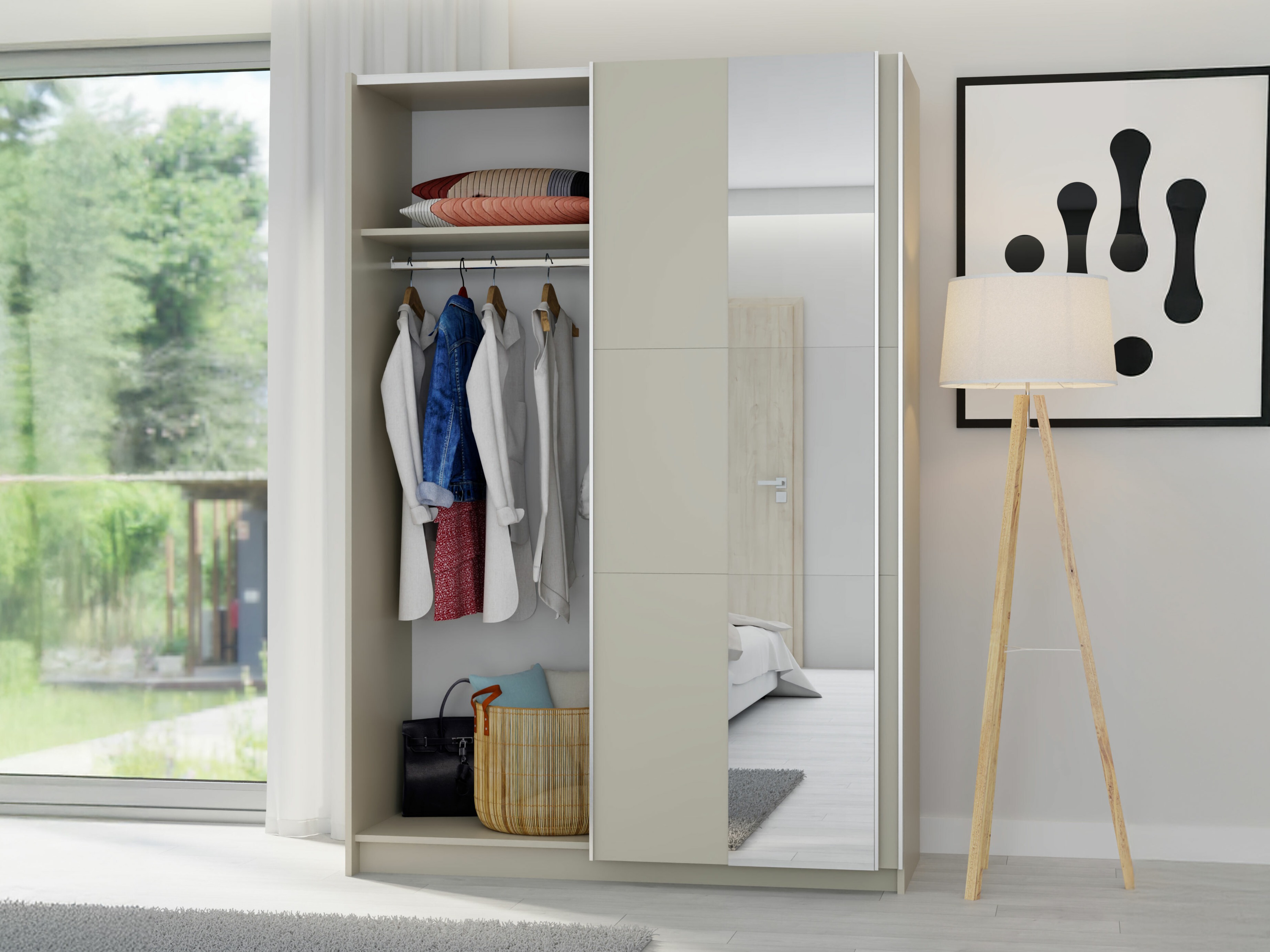 Garderobna omara Bristol 218