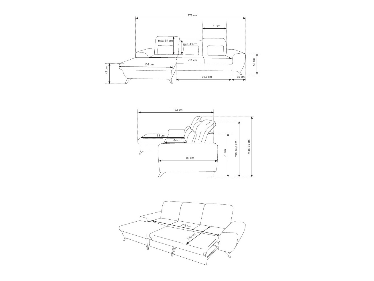 Kotna garnitura Kingston 200 (Avra 10)