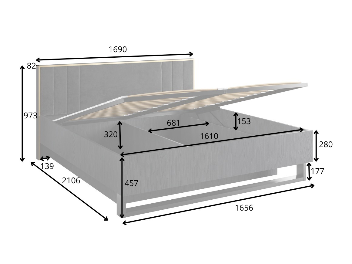 Postelja Morsono 109
