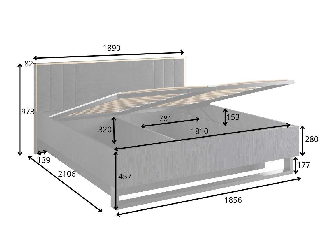 Postelja Morsono 109
