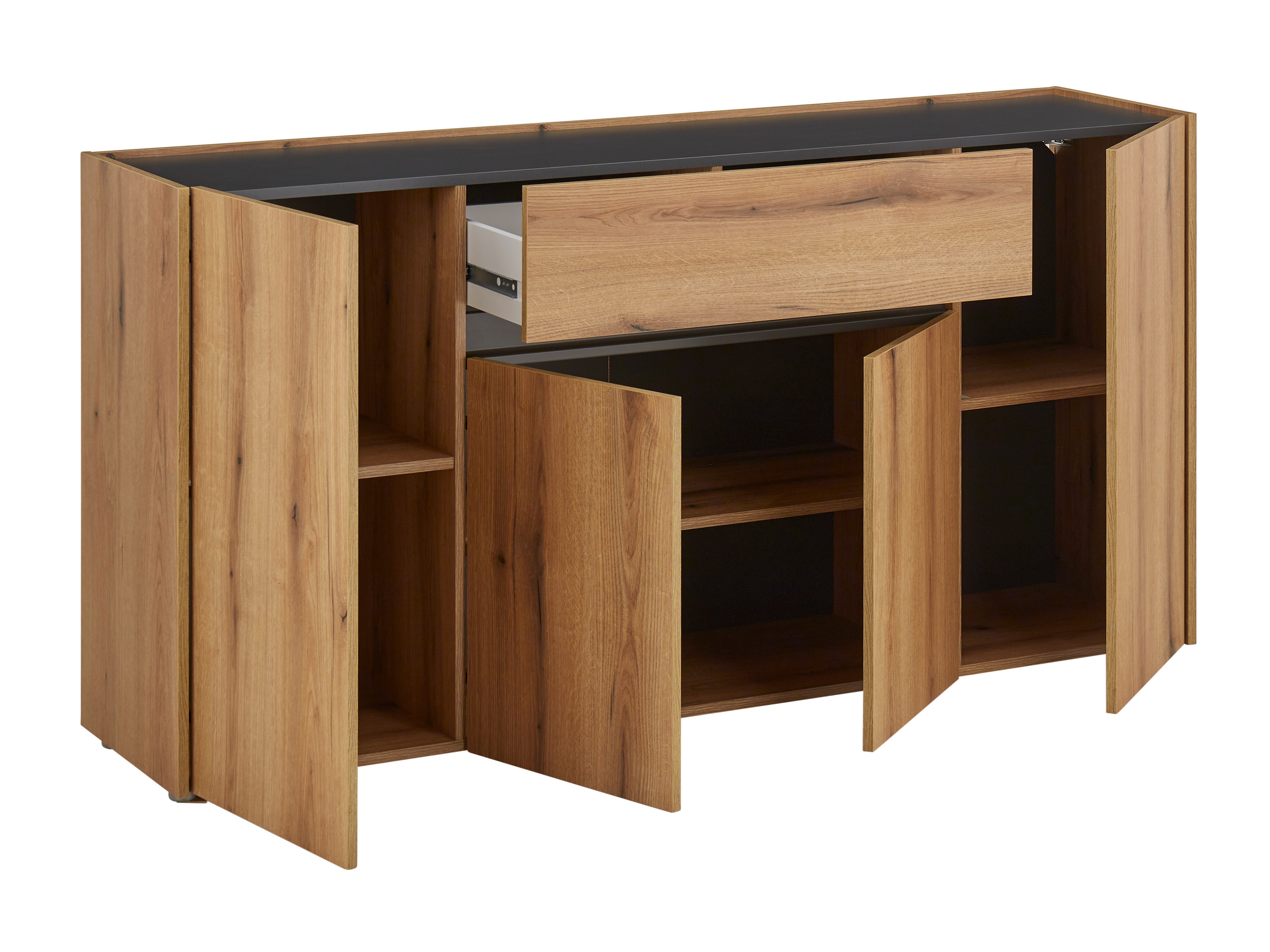 Komoda Elbsori 117 (Hrast + Antracit)