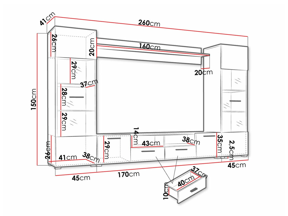 Komplet za dnevno sobo SL5109