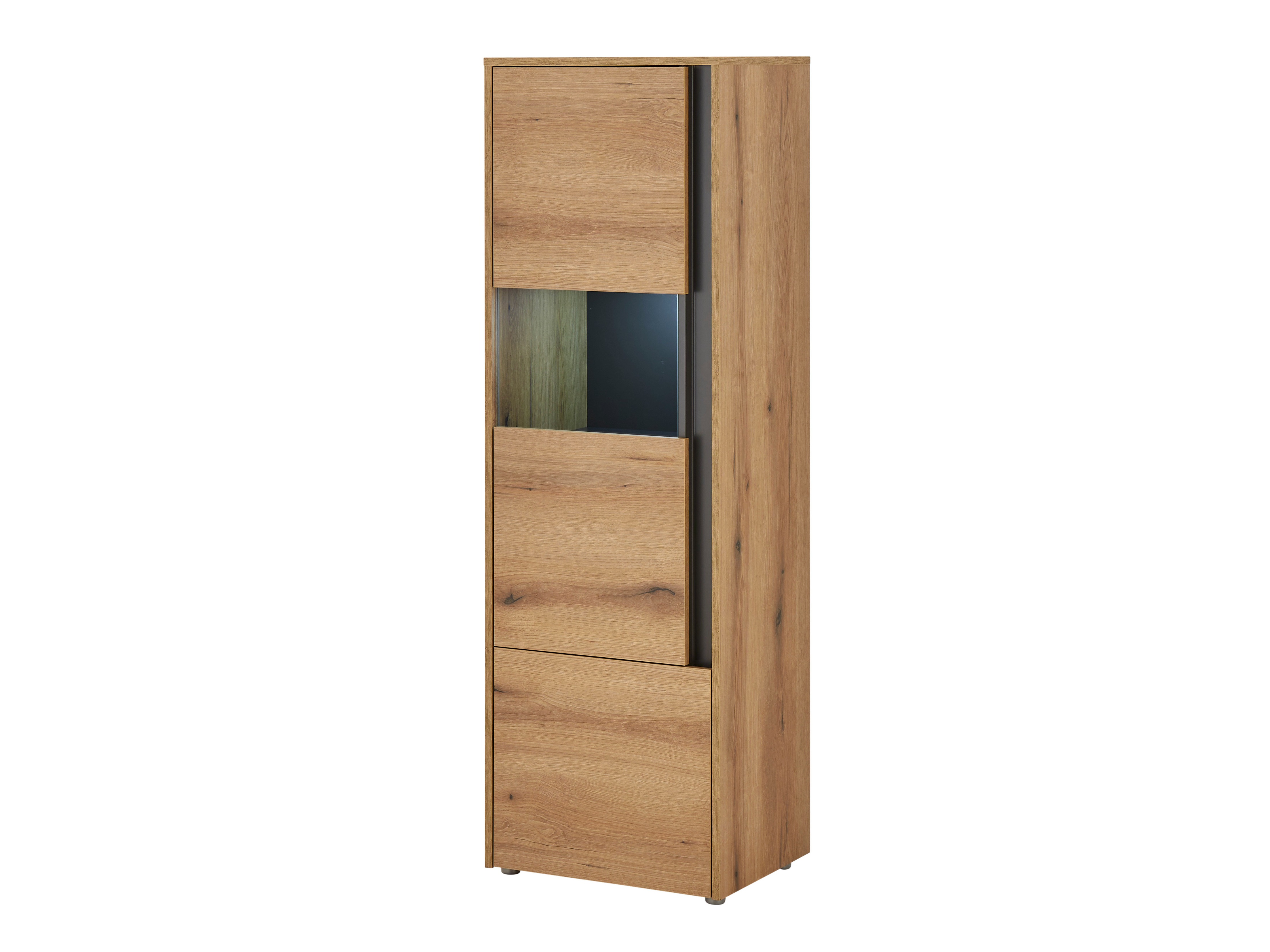 Regal Elbsori 102 (Hrast + Antracit)