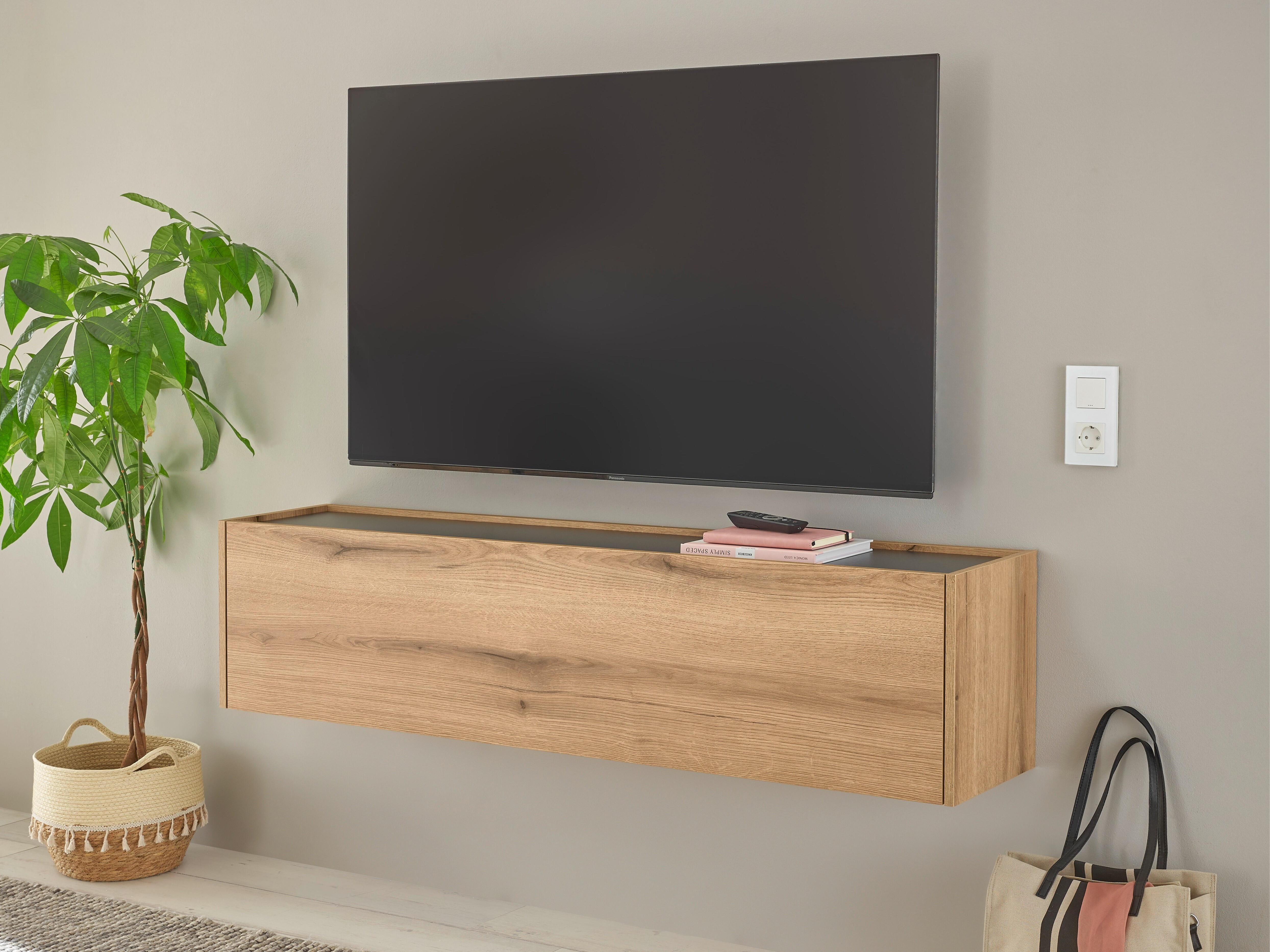 TV-omarica Elbsori 108 (Hrast + Antracit)