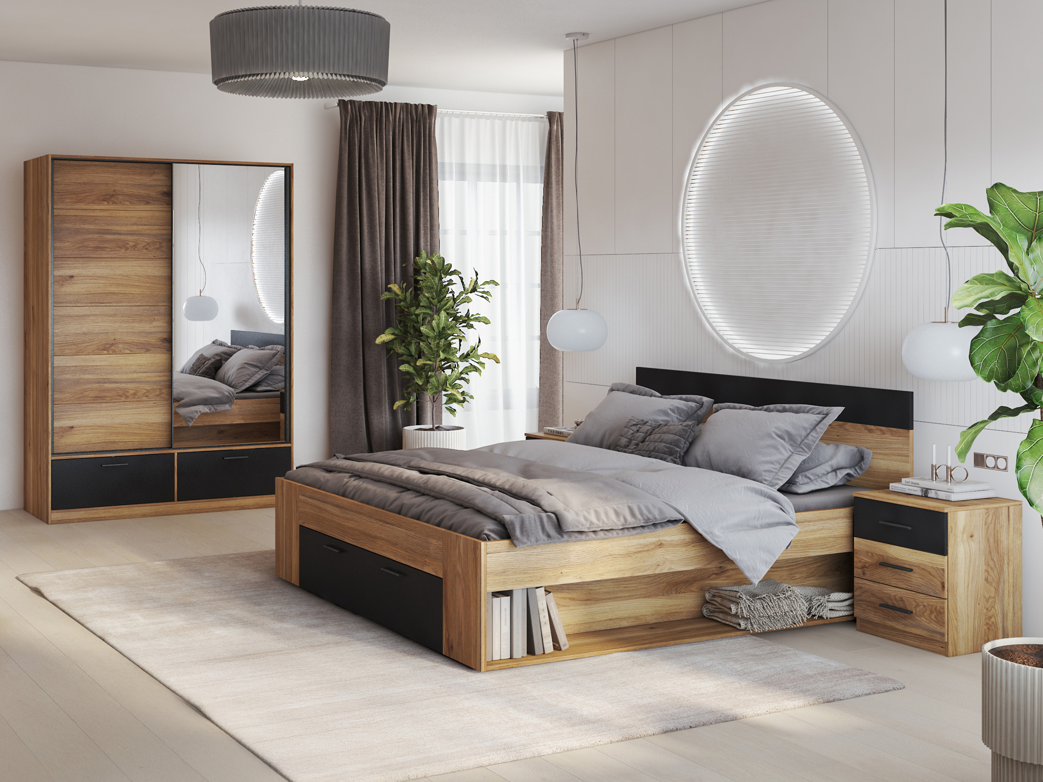 Garderobna omara Melvele 123