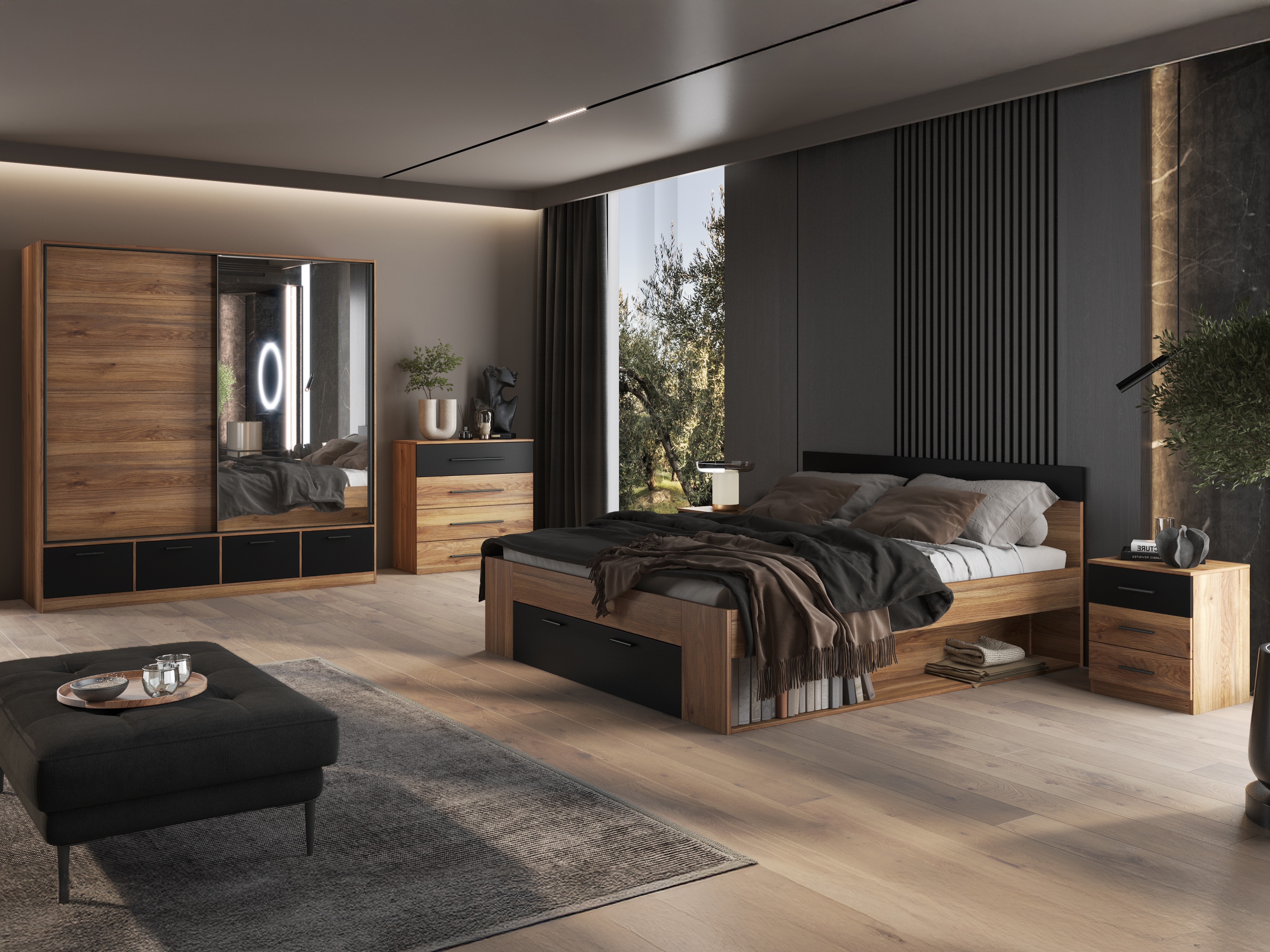 Komplet spalnic Melvele 118