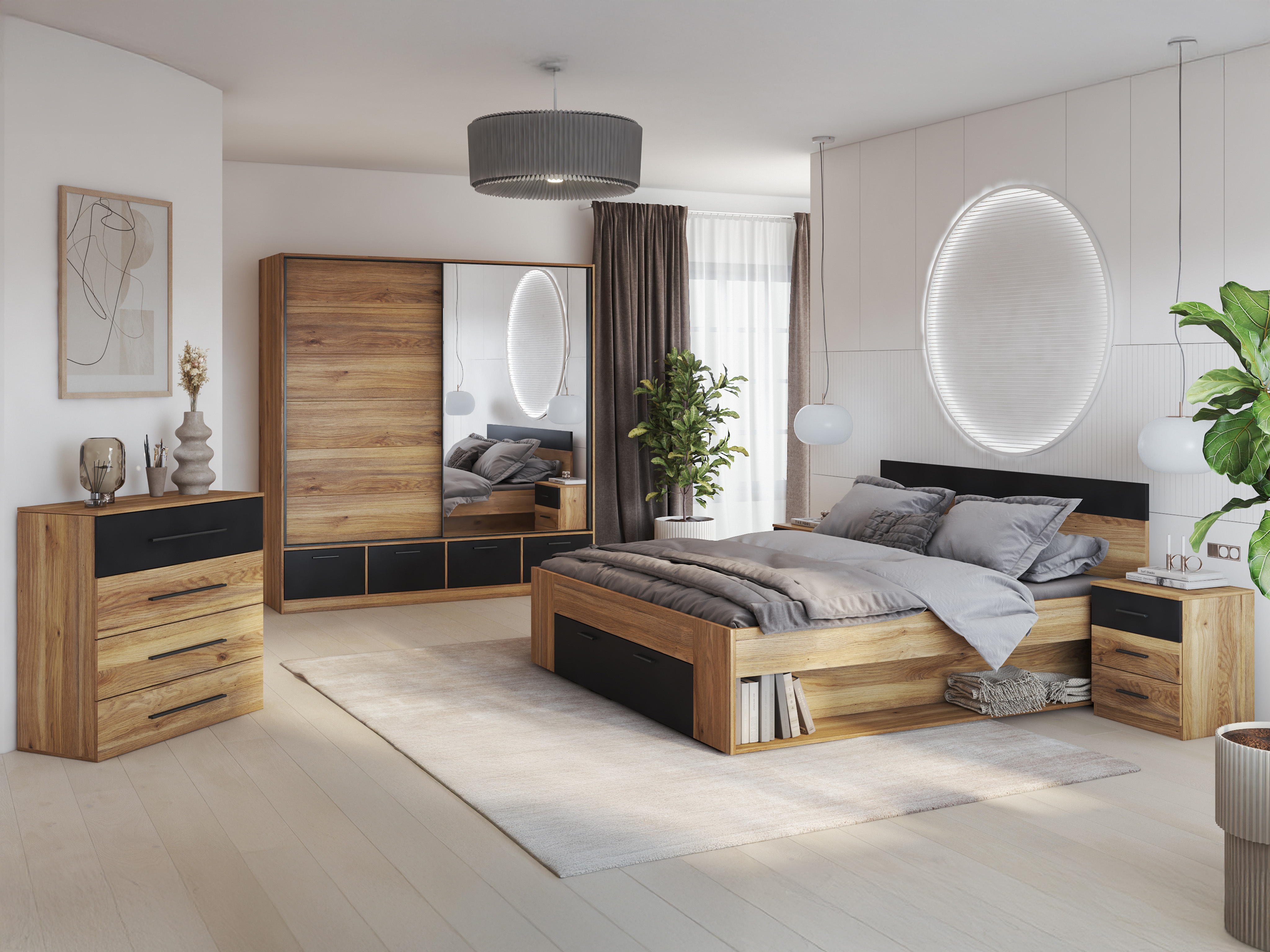 Komplet spalnic Melvele 118