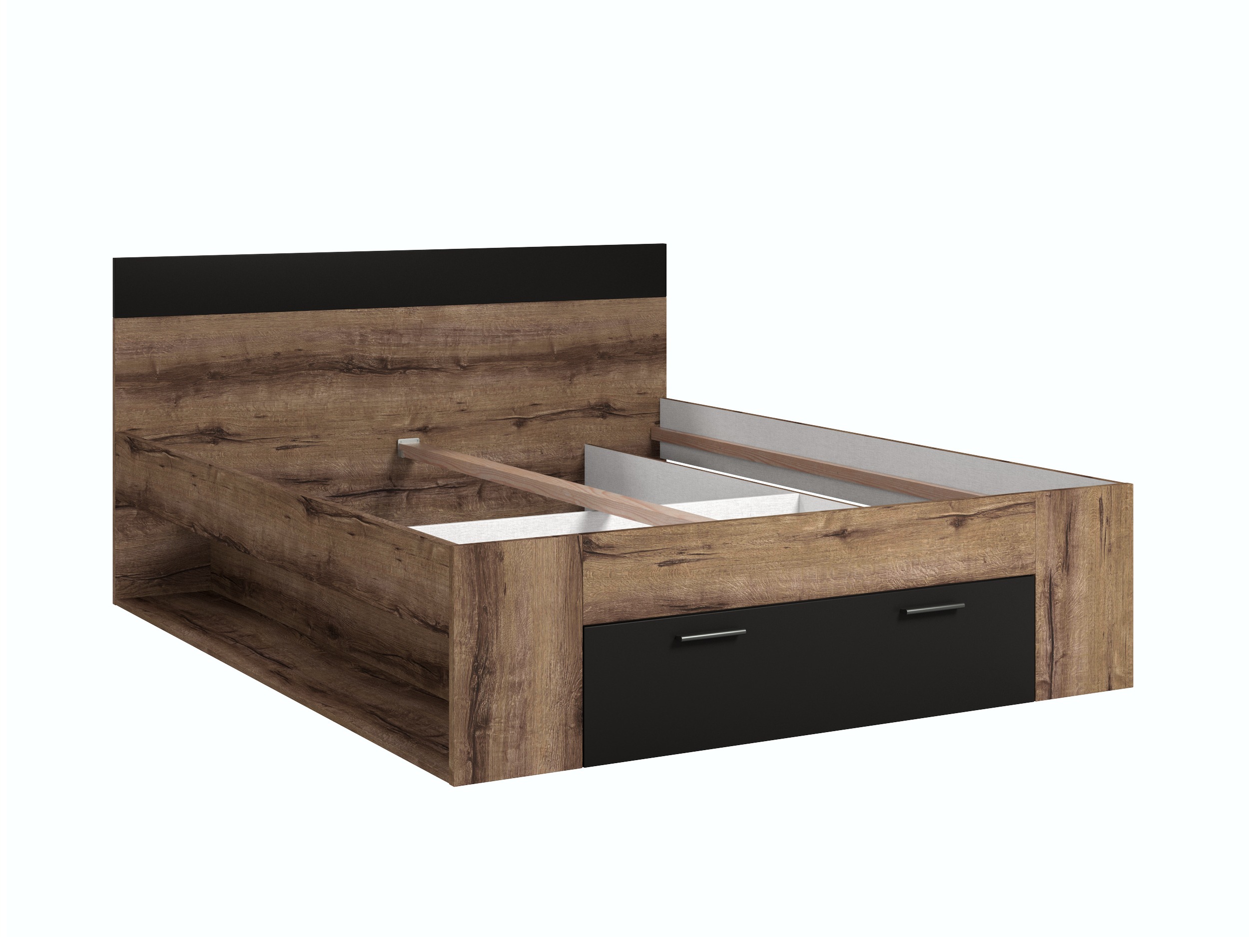 Postelja Melvele 108 (Monastery hrast + Črna)