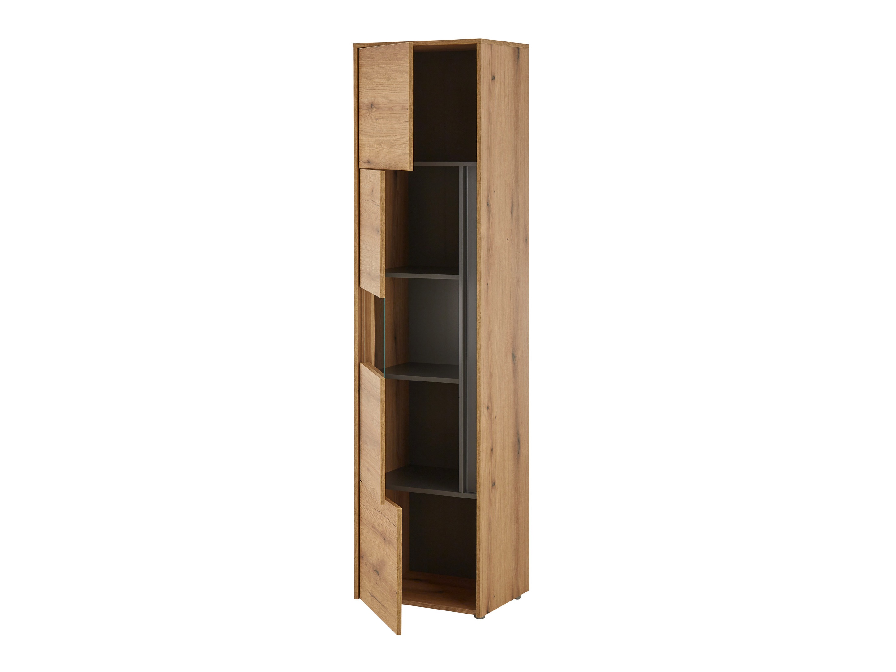Regal Elbsori 100 (Hrast + Antracit)
