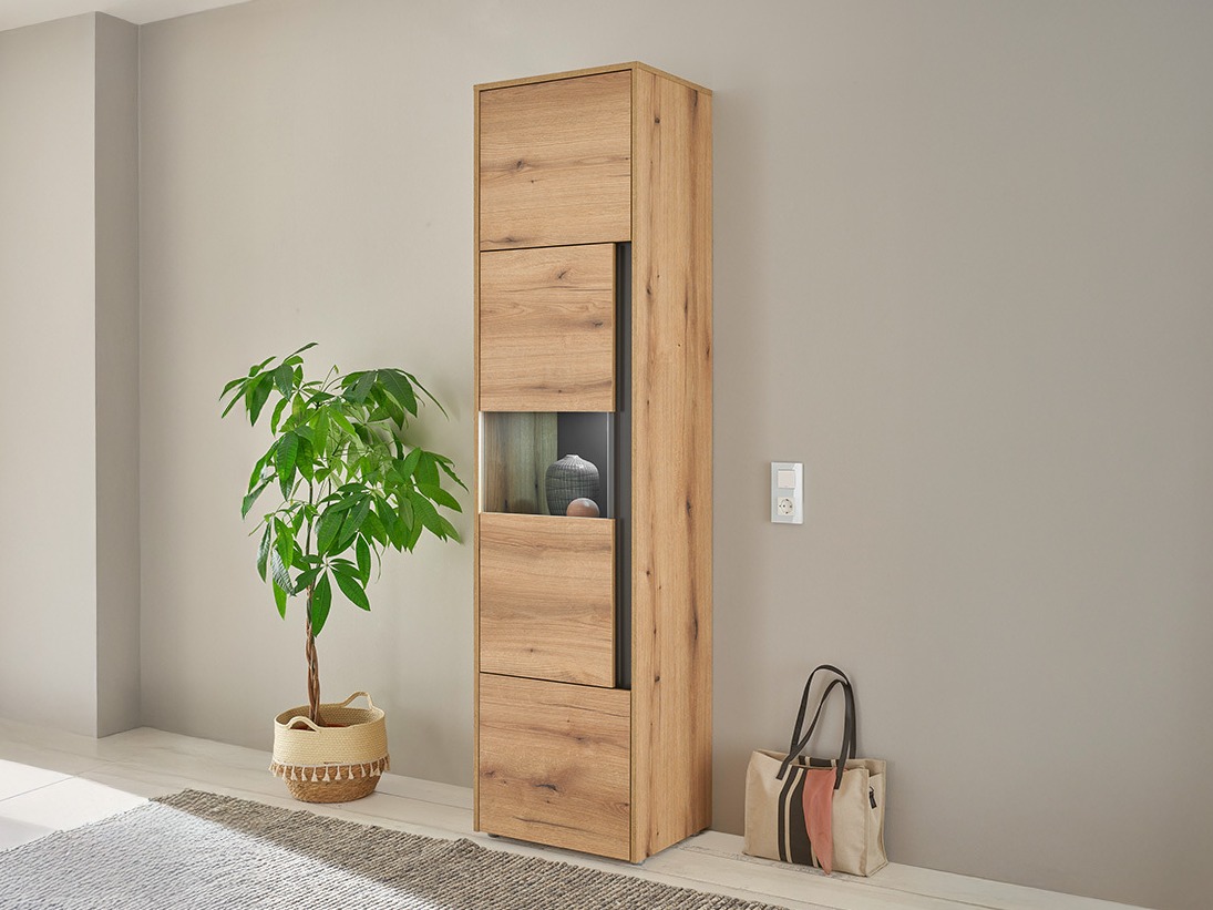 Regal Elbsori 100 (Hrast + Antracit)