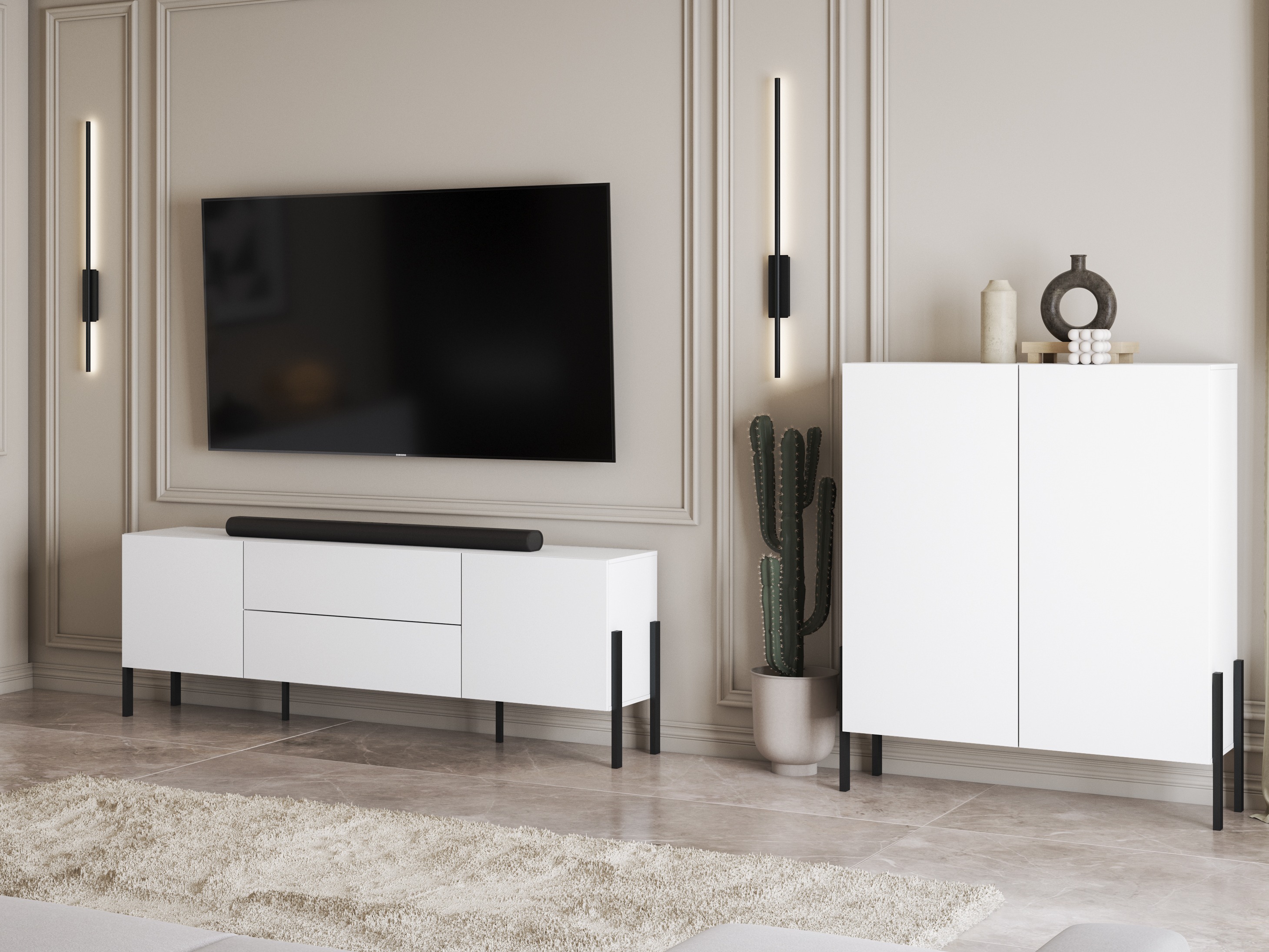 TV-omarica Etsore 102 (Bela)
