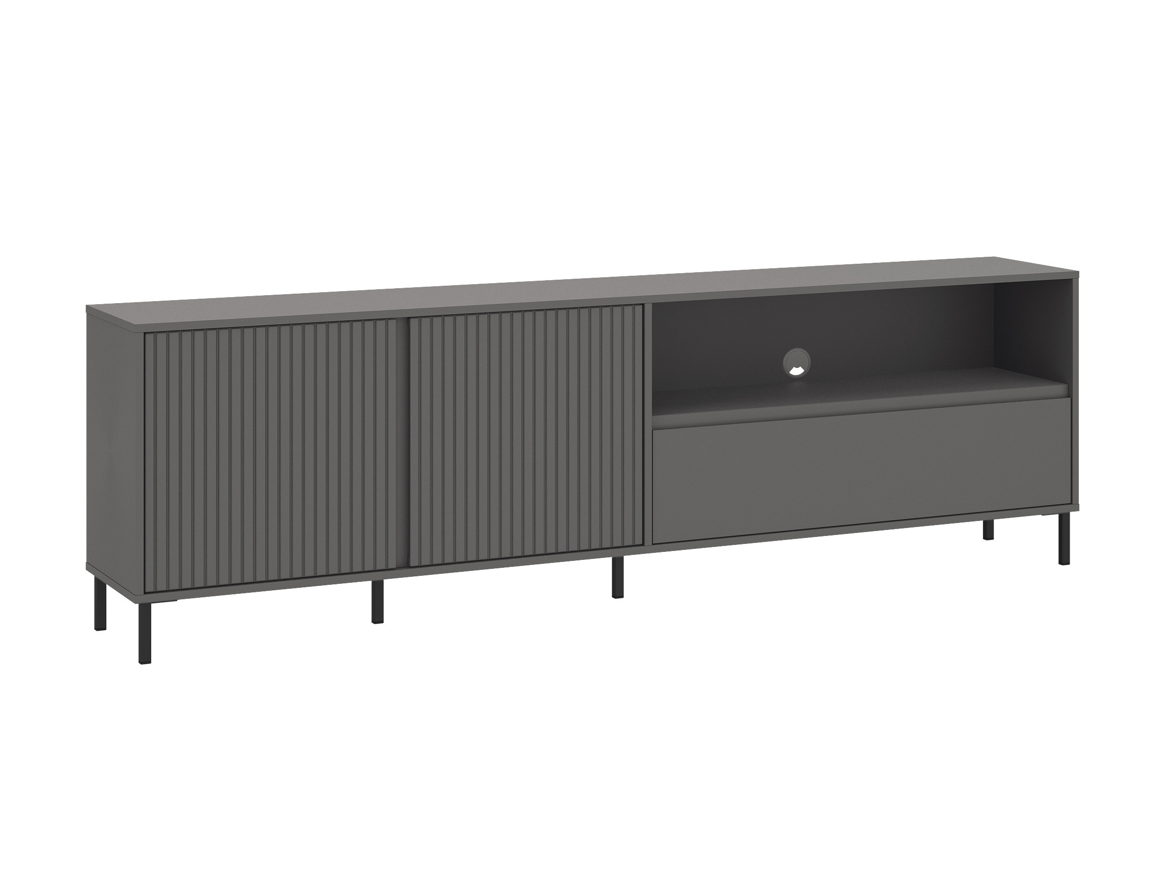 Komplet za dnevno sobo Ruvrevi 105 (Antracit)