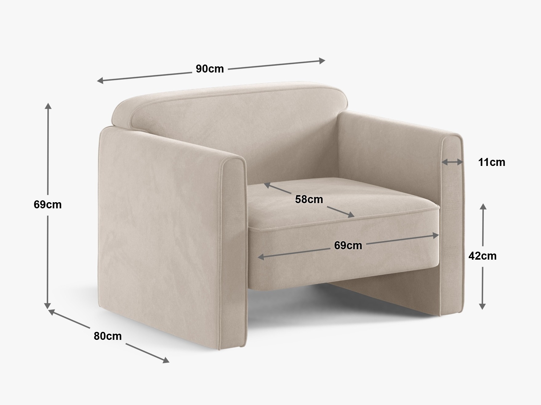 Fotelj Beckley 201 (Salvador 11)