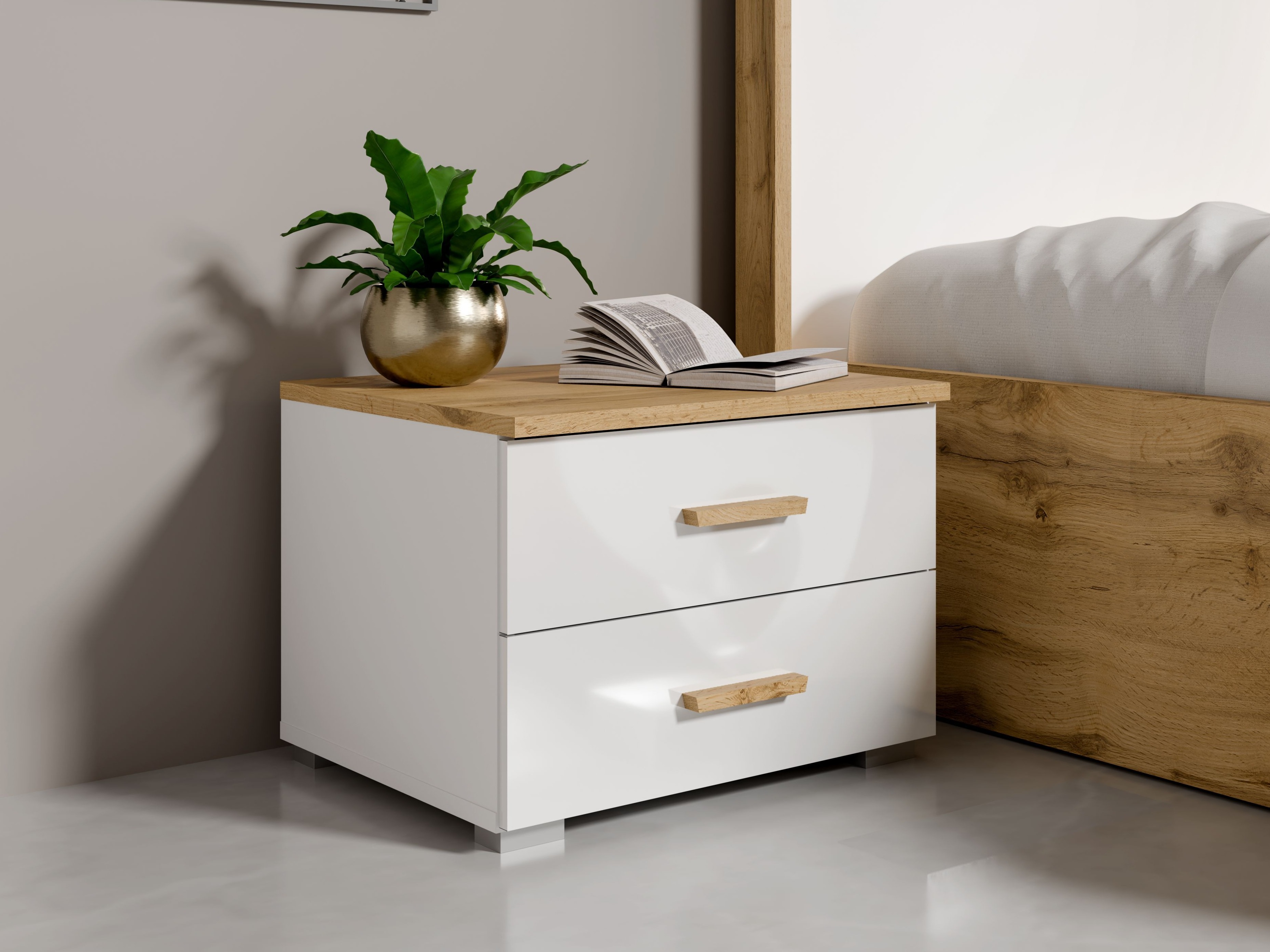 Komplet nočnih omaric Ophnue 101